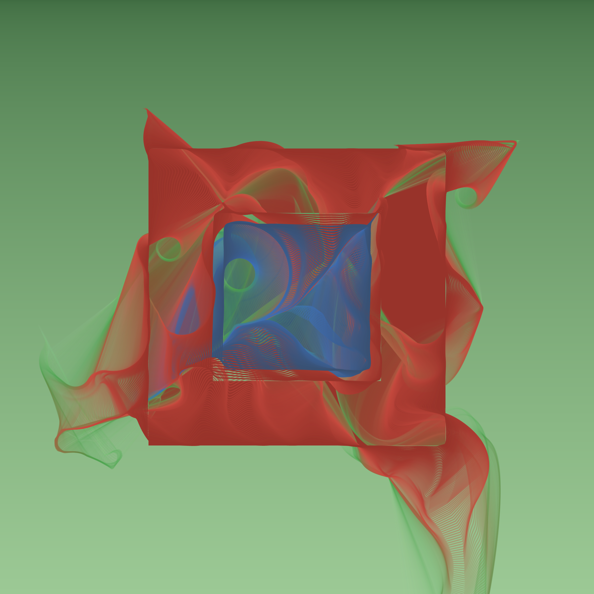 Art Blocks - Art Blocks v2 - Rapture #145 - NFT # 141000145