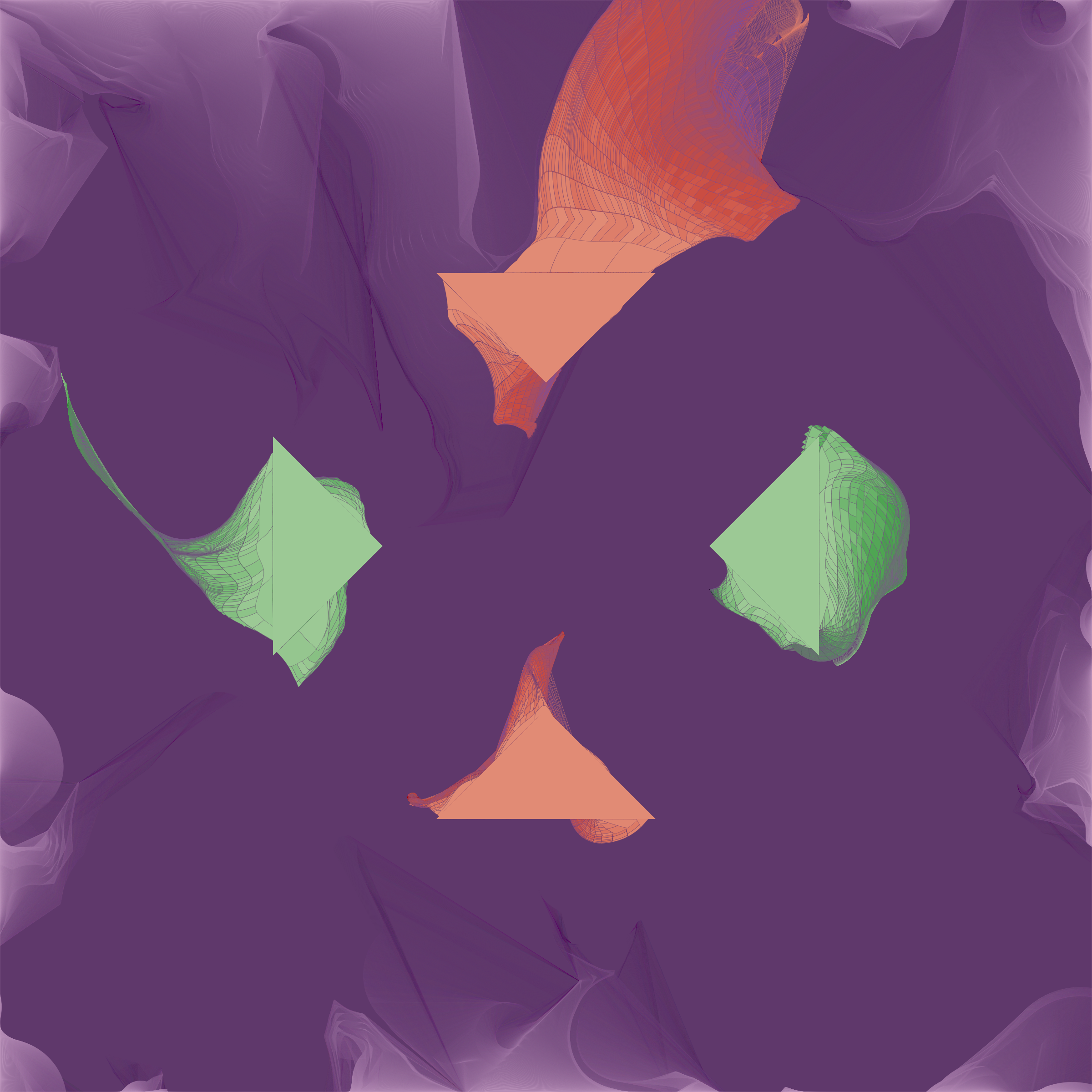 Art Blocks - Art Blocks v2 - Rapture #146 - NFT # 141000146