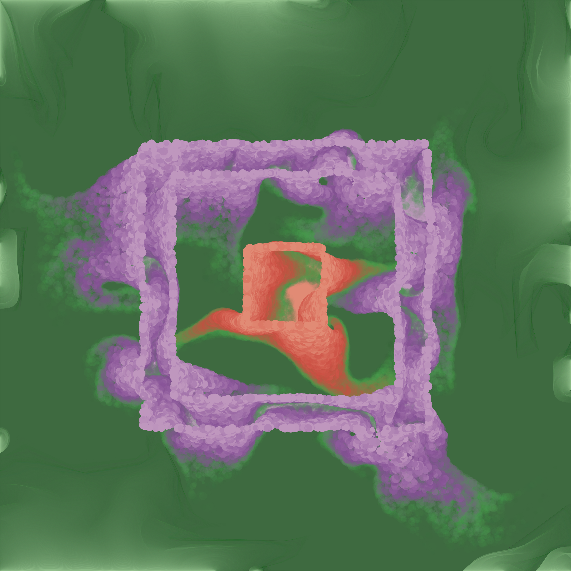 Art Blocks - Art Blocks v2 - Rapture #272 - NFT # 141000272