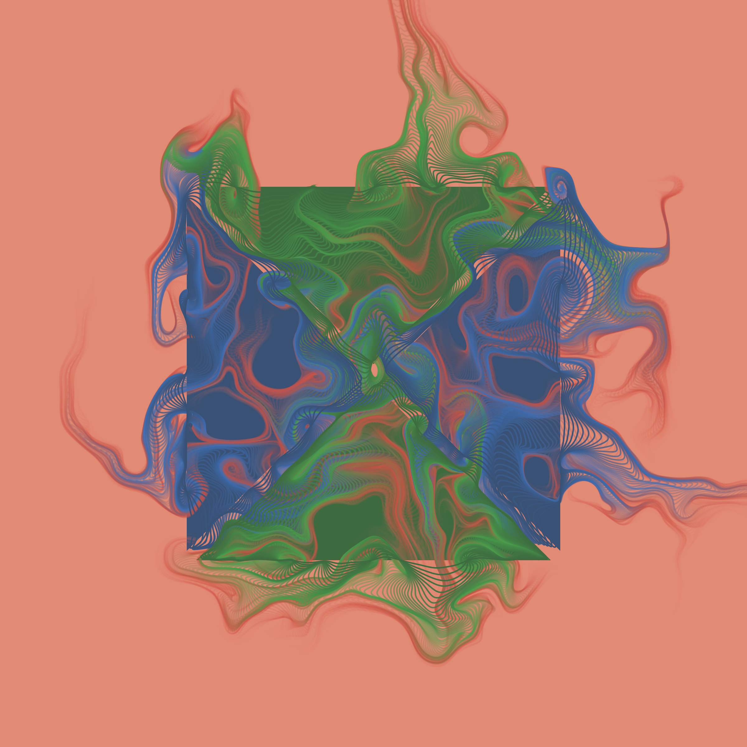 Art Blocks - Art Blocks v2 - Rapture #332 - NFT # 141000332