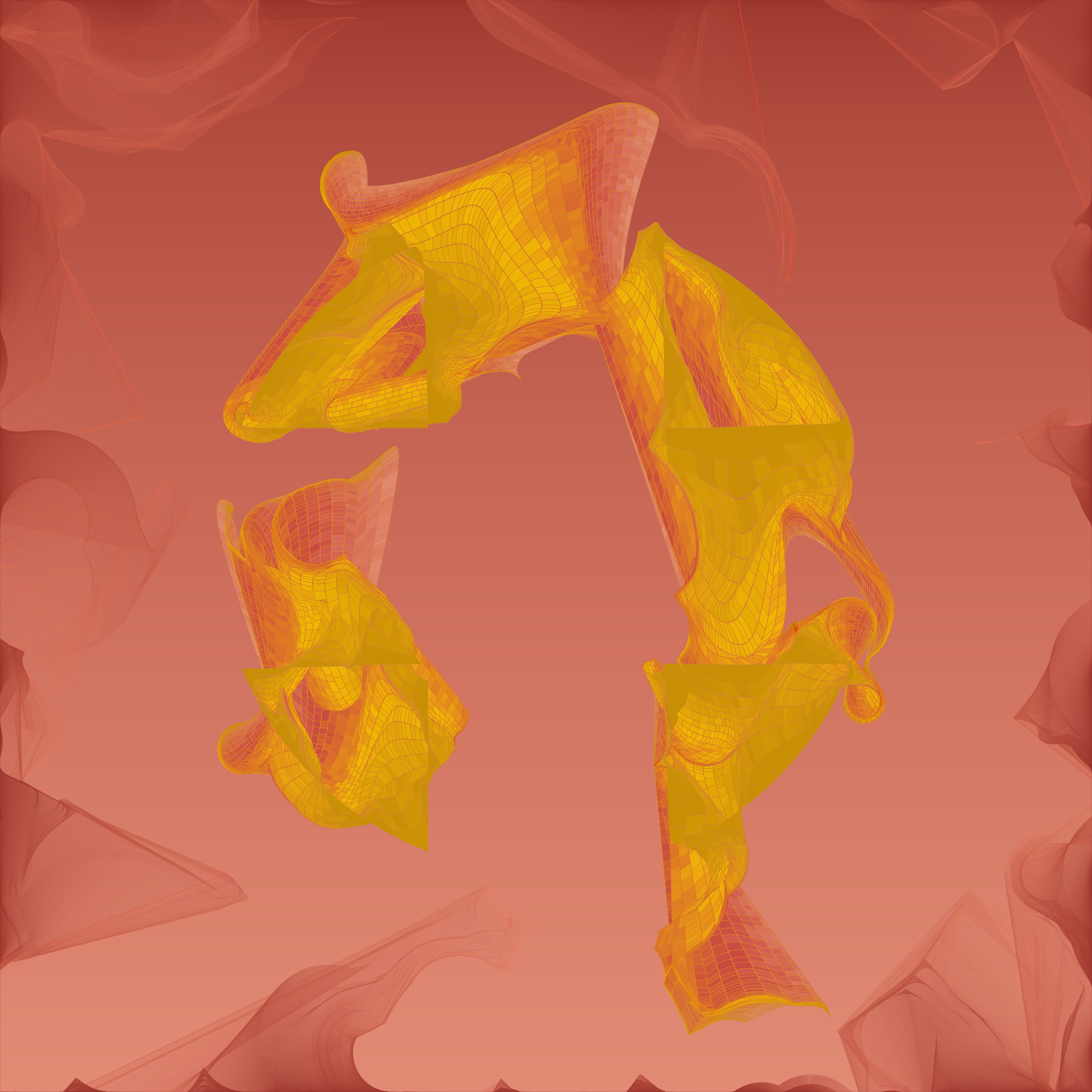 Art Blocks - Art Blocks v2 - Rapture #443 - NFT # 141000443