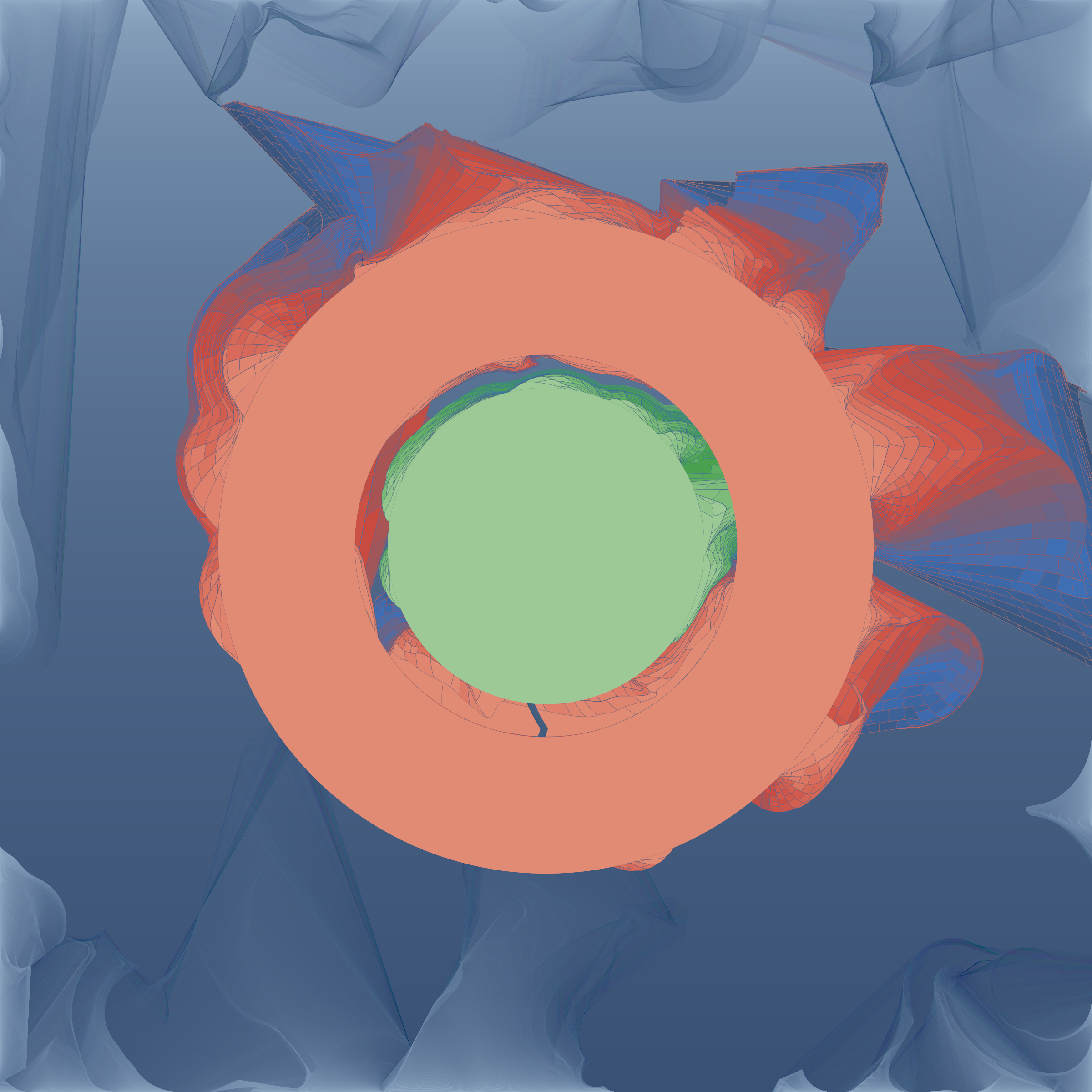 Art Blocks - Art Blocks v2 - Rapture #576 - NFT # 141000576