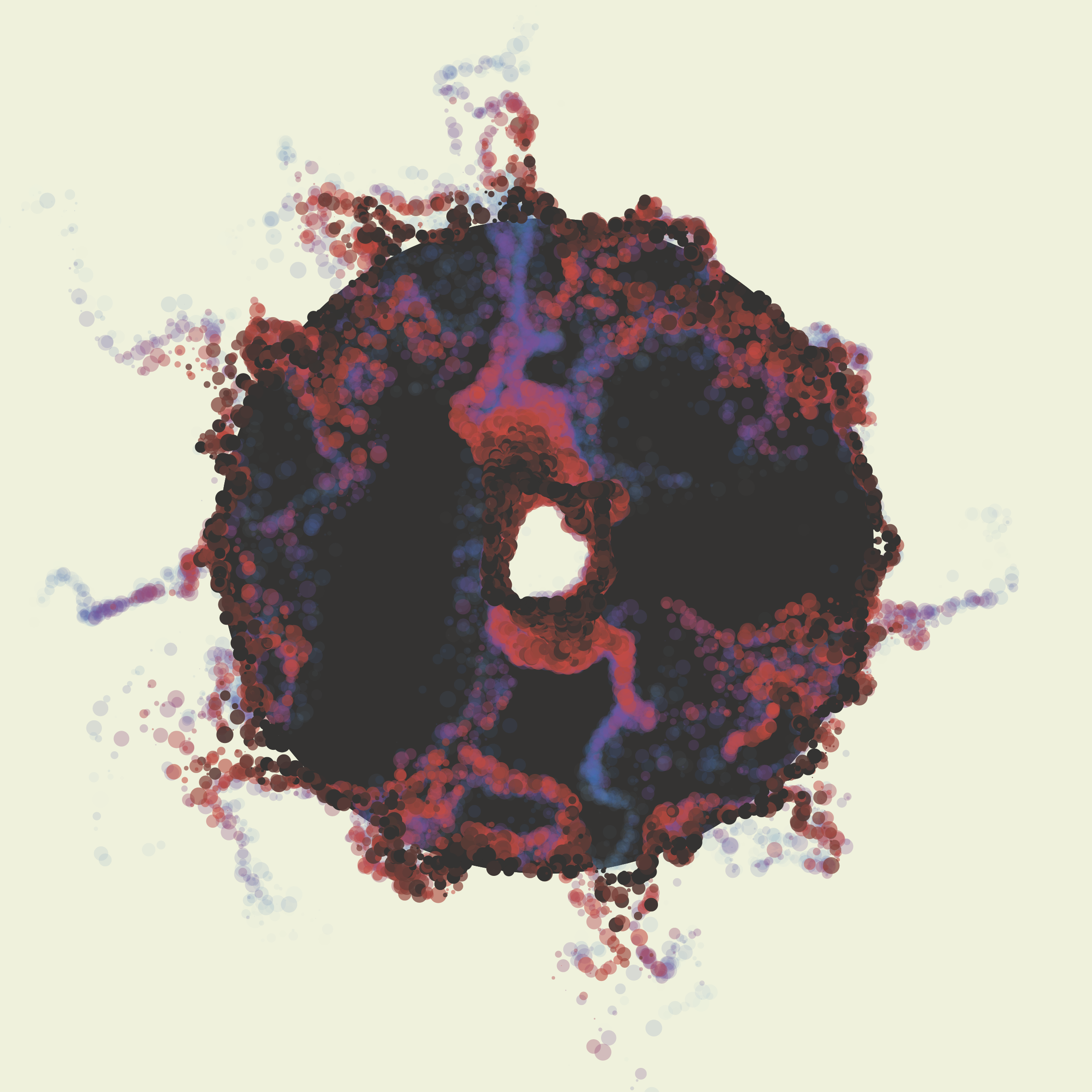 Art Blocks - Art Blocks v2 - Rapture #605 - NFT # 141000605