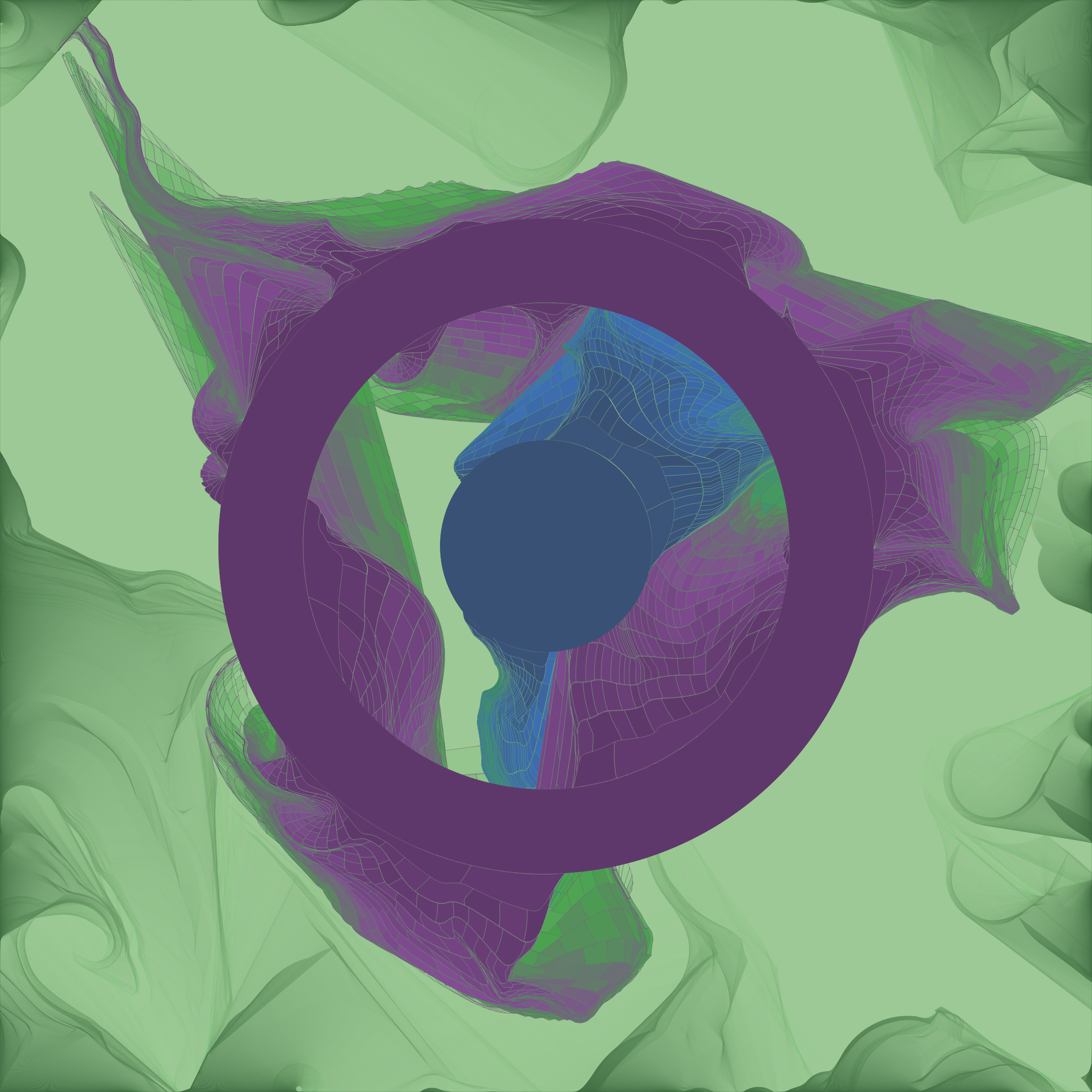 Art Blocks - Art Blocks v2 - Rapture #637 - NFT # 141000637