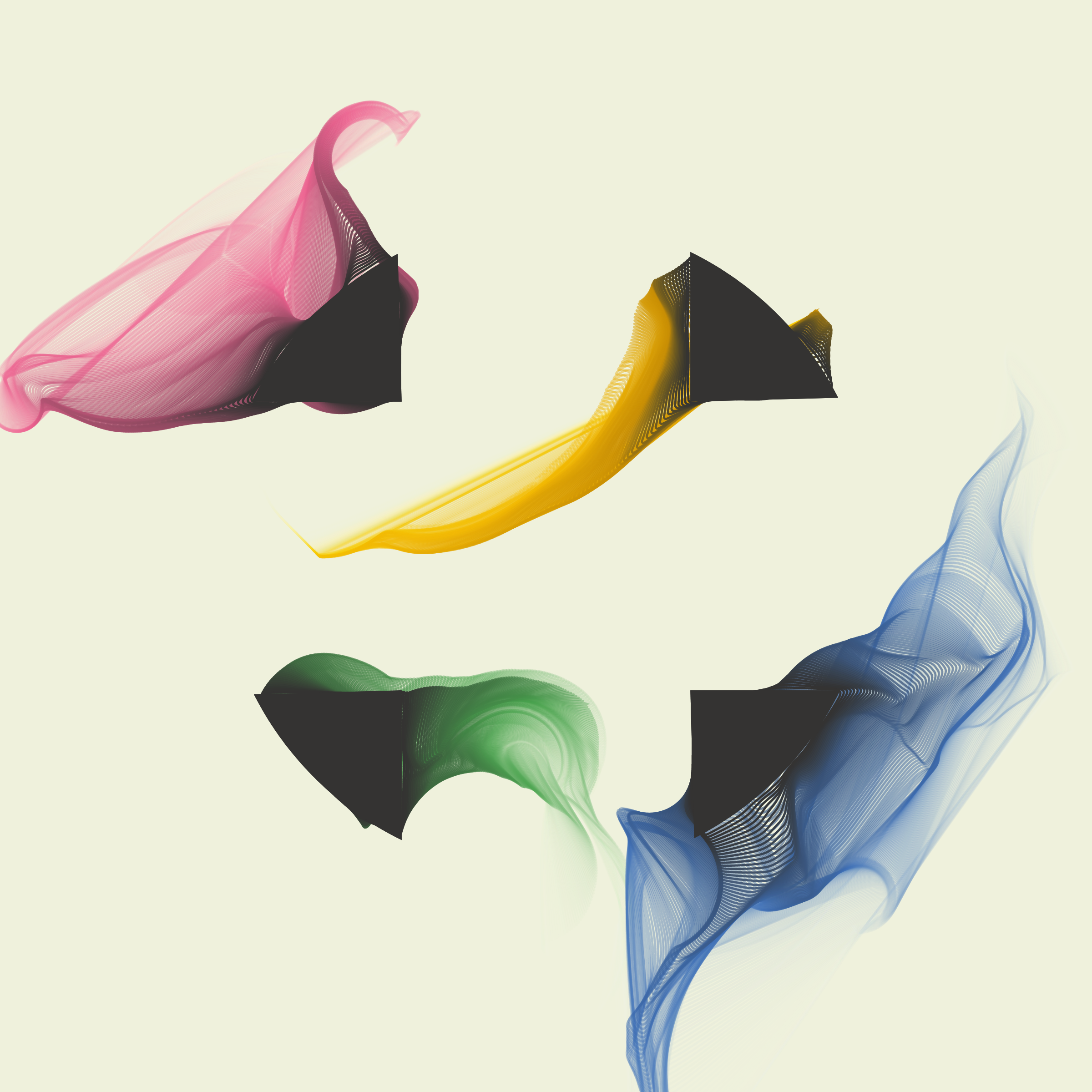 Art Blocks - Art Blocks v2 - Rapture #722 - NFT # 141000722