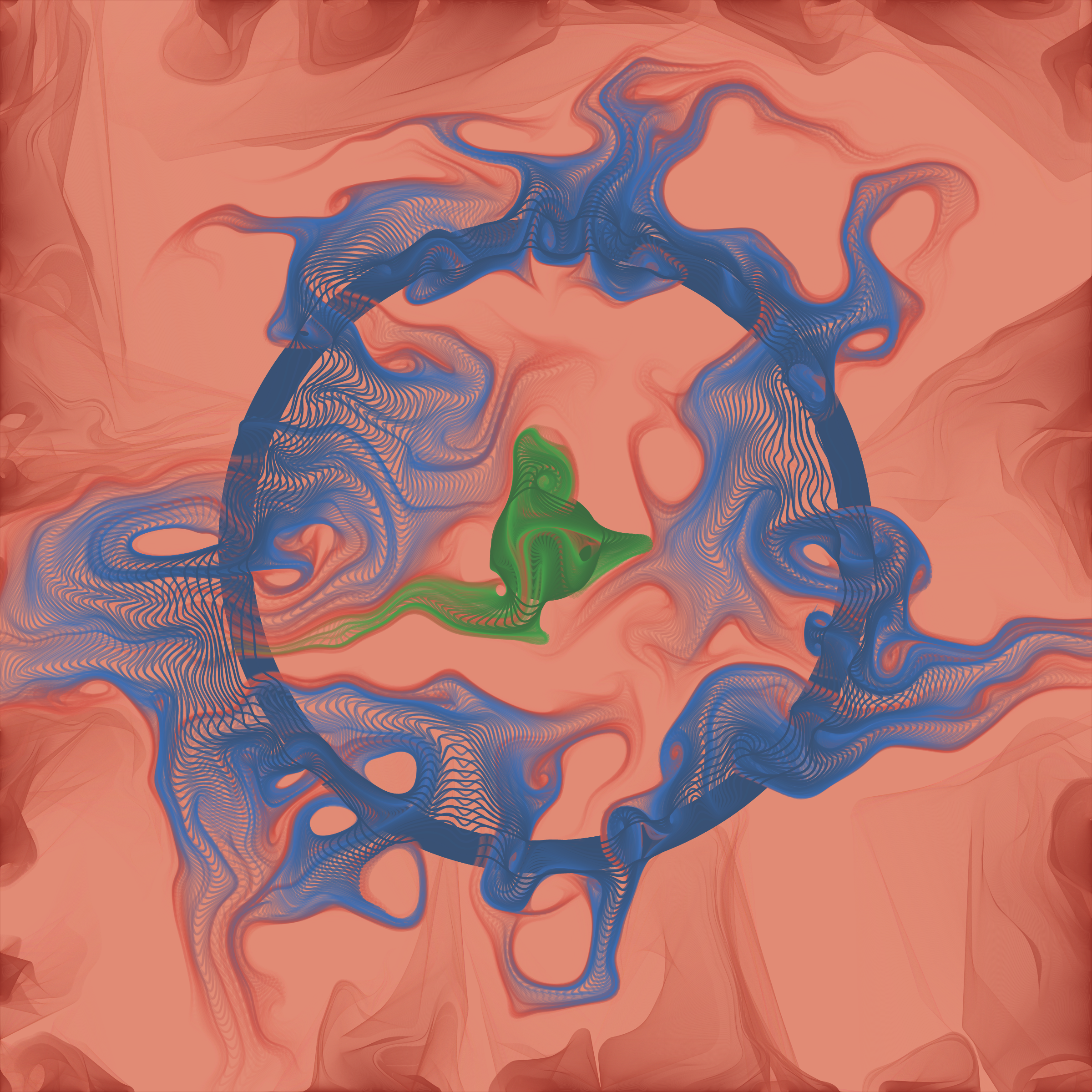 Art Blocks - Art Blocks v2 - Rapture #843 - NFT # 141000843