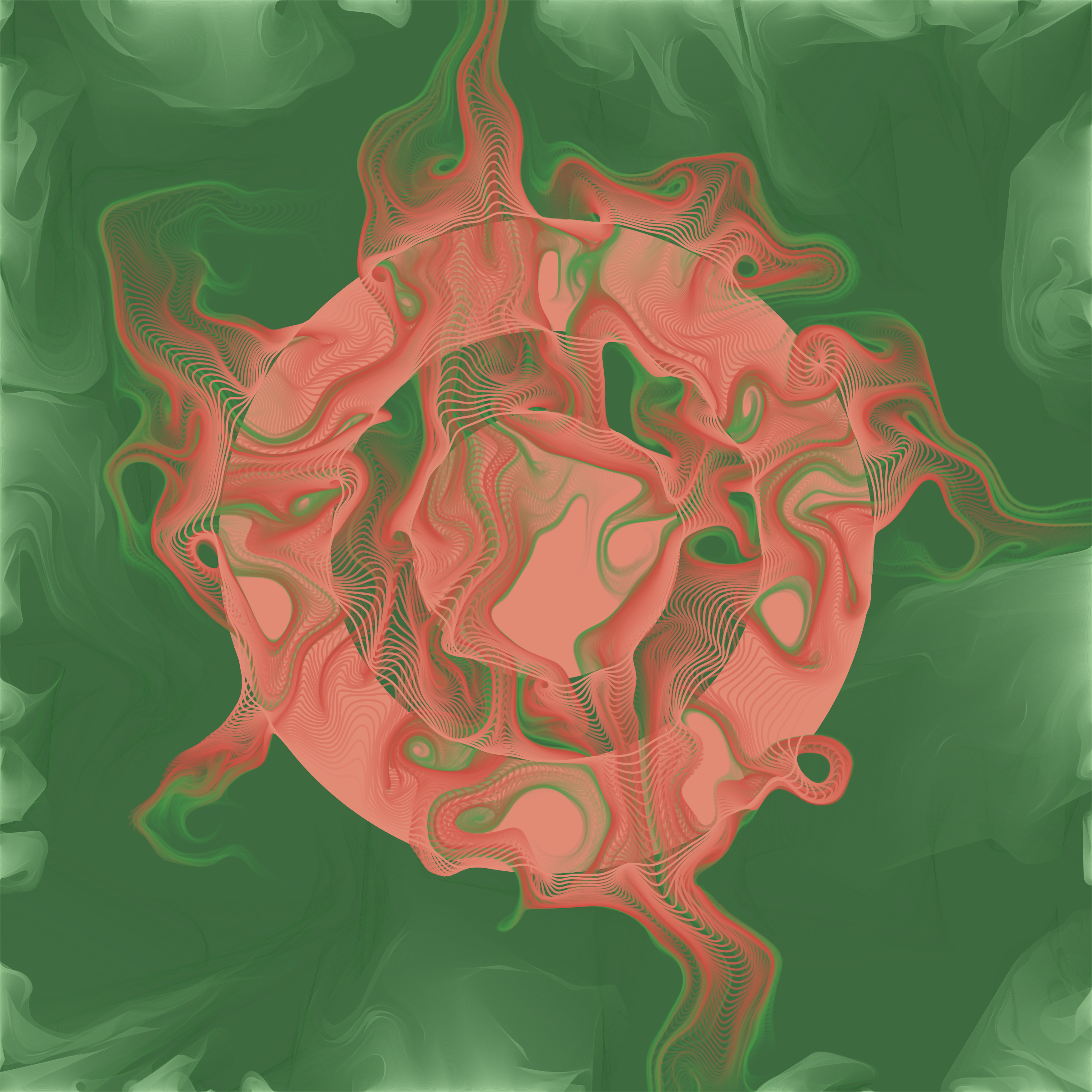 Art Blocks - Art Blocks v2 - Rapture #907 - NFT # 141000907