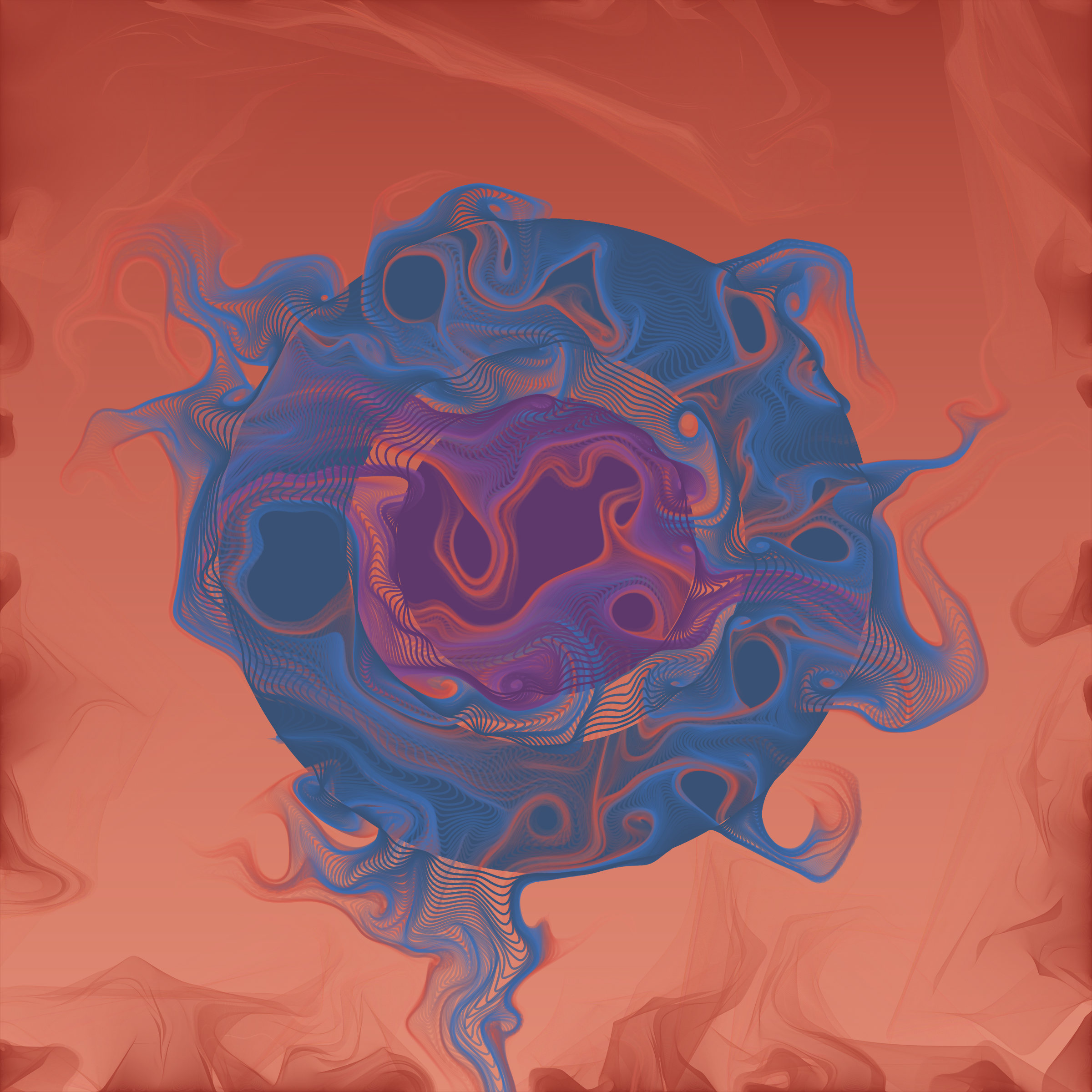 Art Blocks - Art Blocks v2 - Rapture #933 - NFT # 141000933