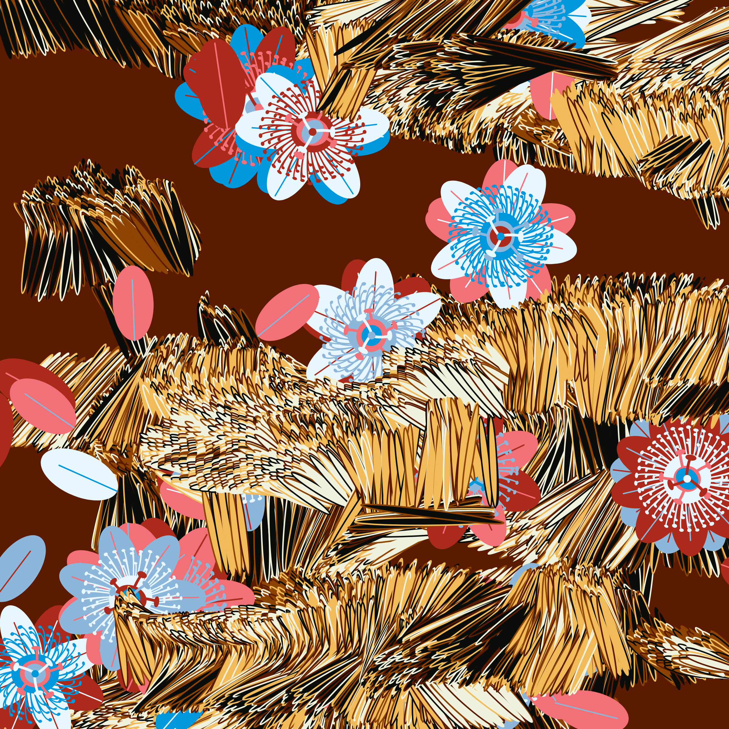 Art Blocks - Art Blocks v2 - Fragments of an Infinite Field #40 - NFT # 159000040