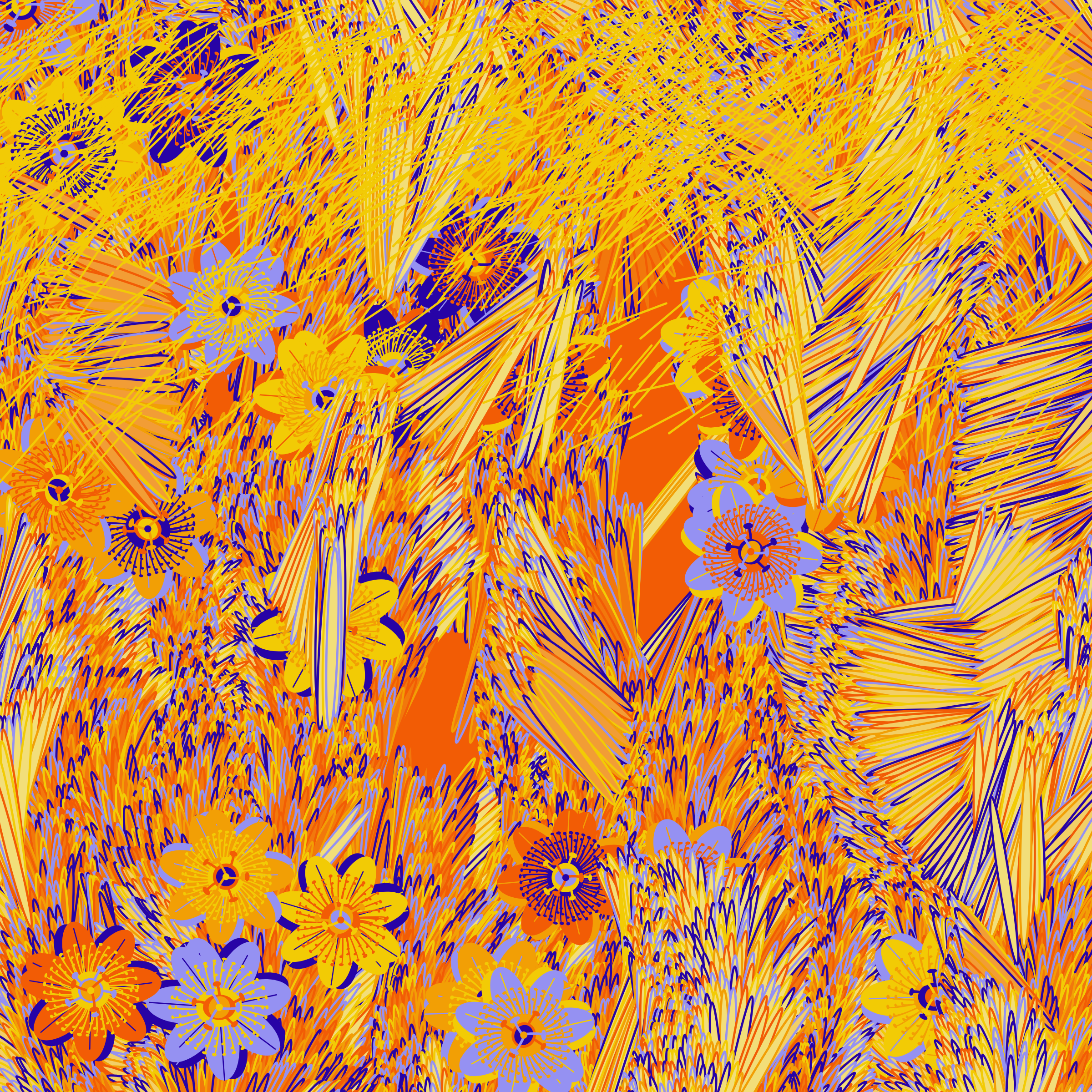 Art Blocks - Art Blocks v2 - Fragments of an Infinite Field #91 - NFT # 159000091