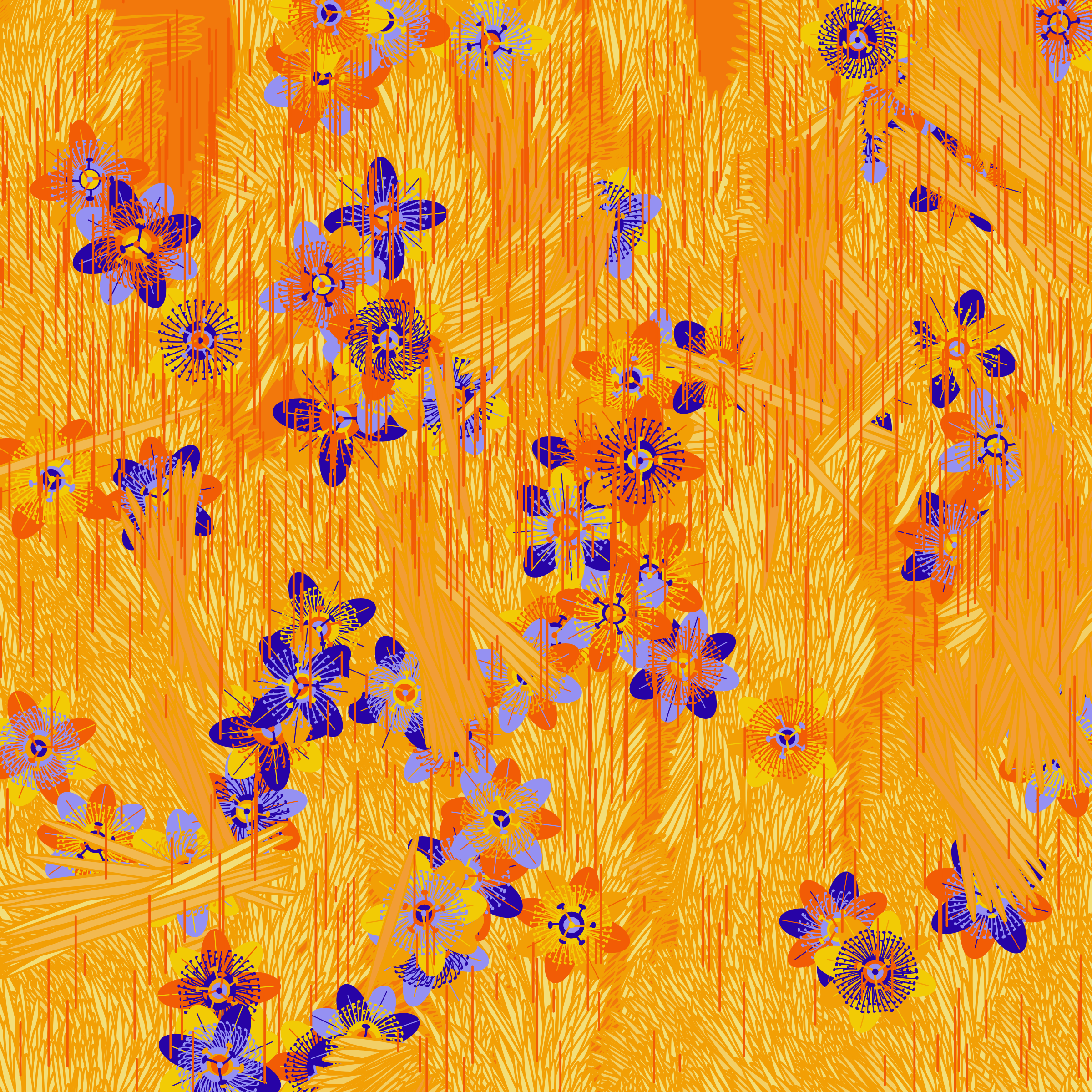 Art Blocks - Art Blocks v2 - Fragments of an Infinite Field #115 - NFT # 159000115