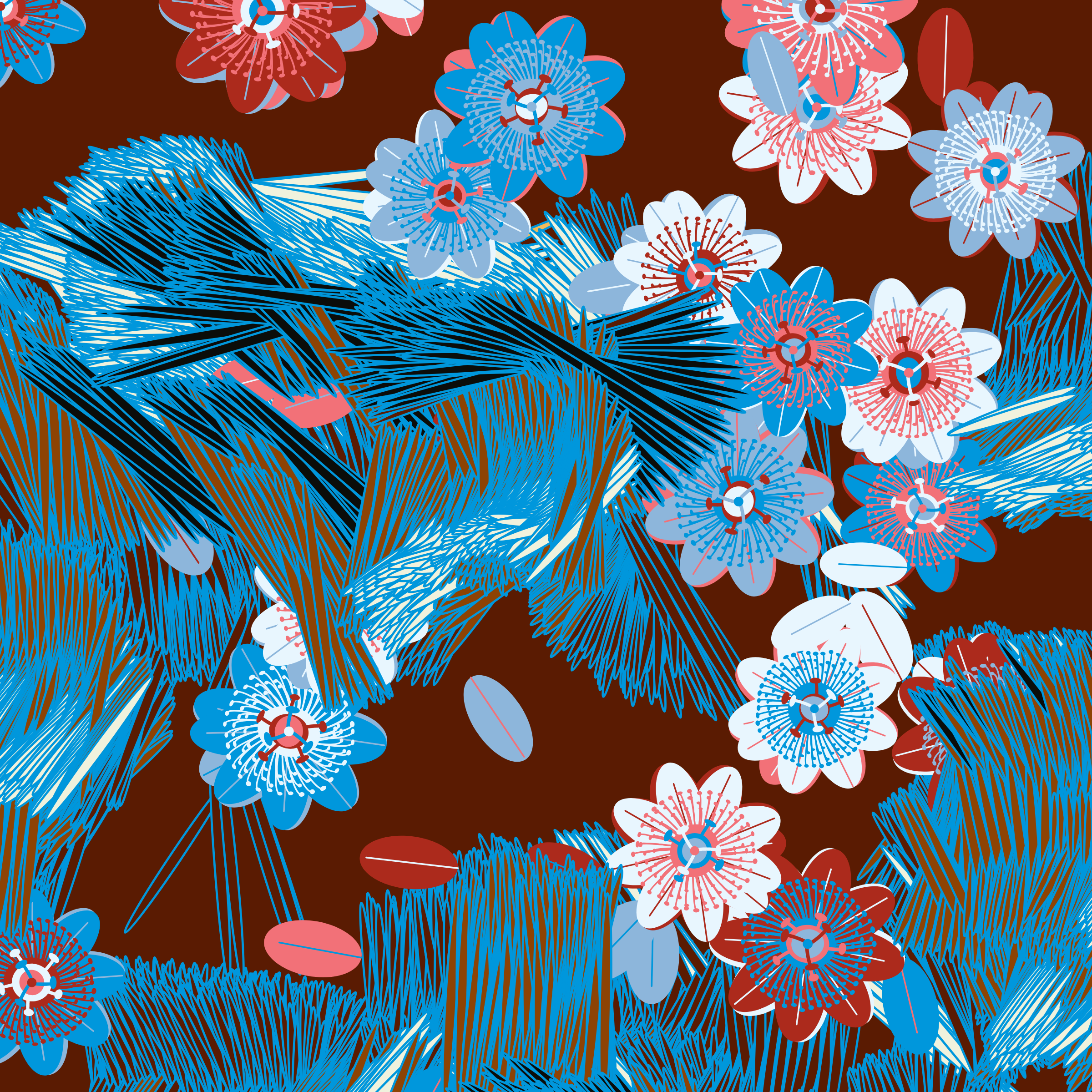 Art Blocks - Art Blocks v2 - Fragments of an Infinite Field #127 - NFT # 159000127