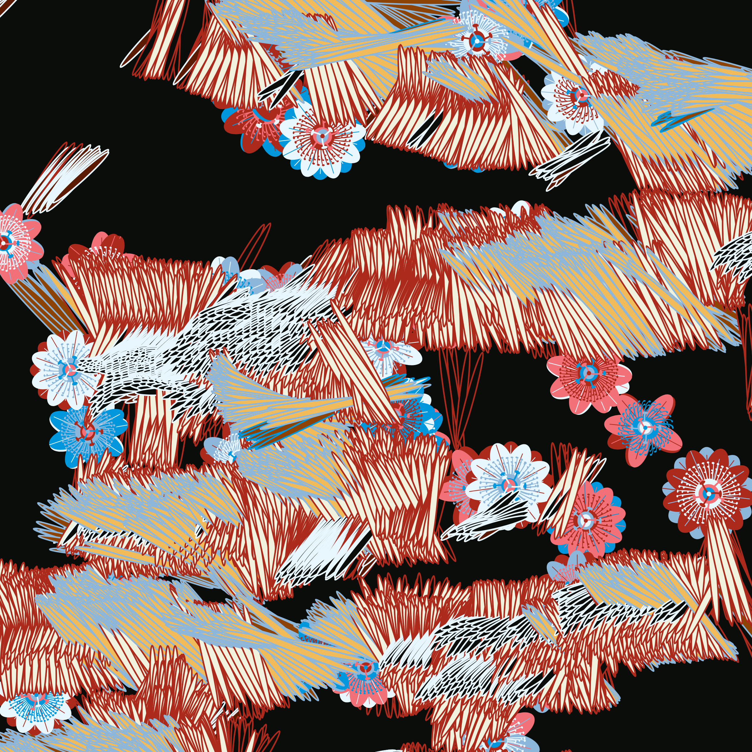 Art Blocks - Art Blocks v2 - Fragments of an Infinite Field #146 - NFT # 159000146