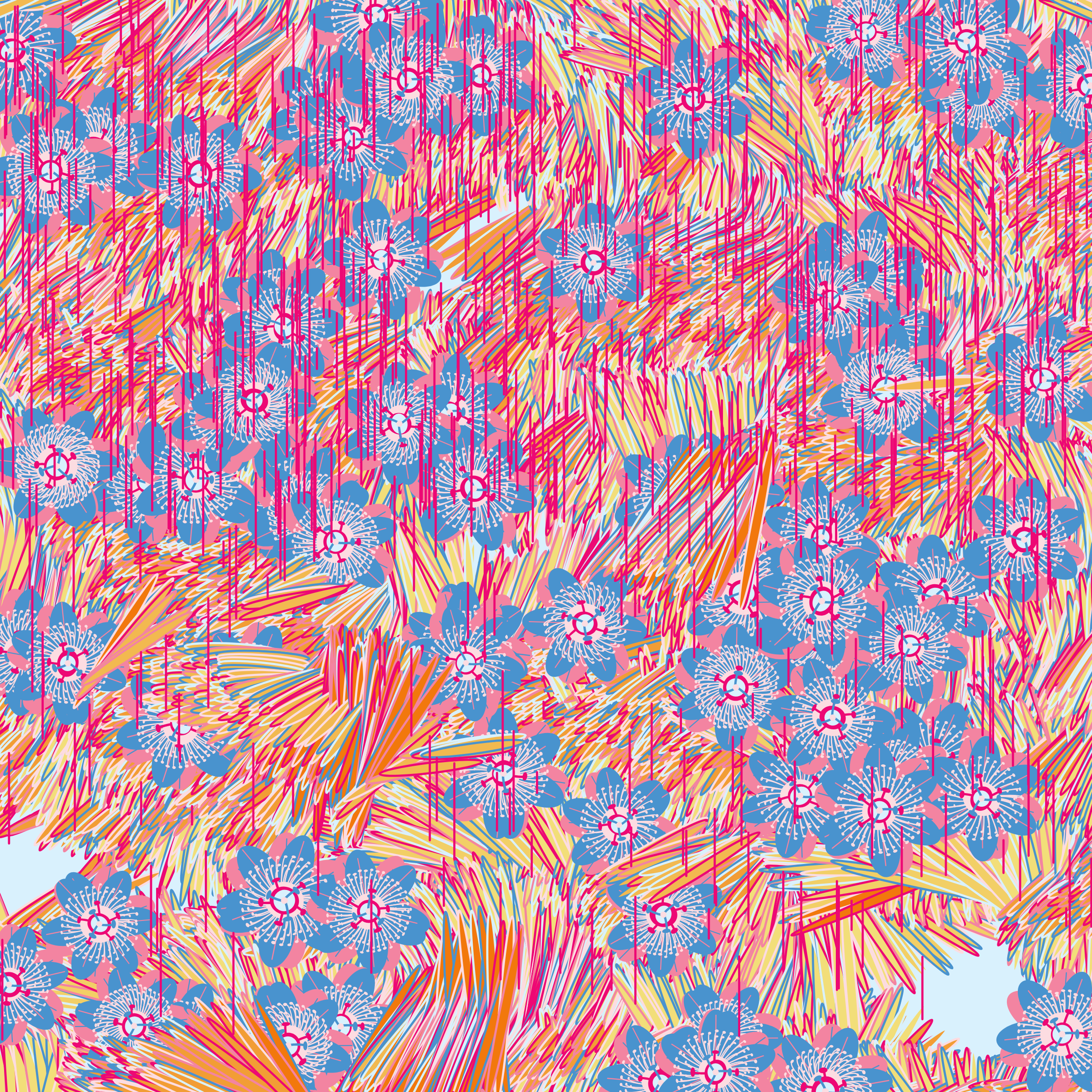 Art Blocks - Art Blocks v2 - Fragments of an Infinite Field #194 - NFT # 159000194