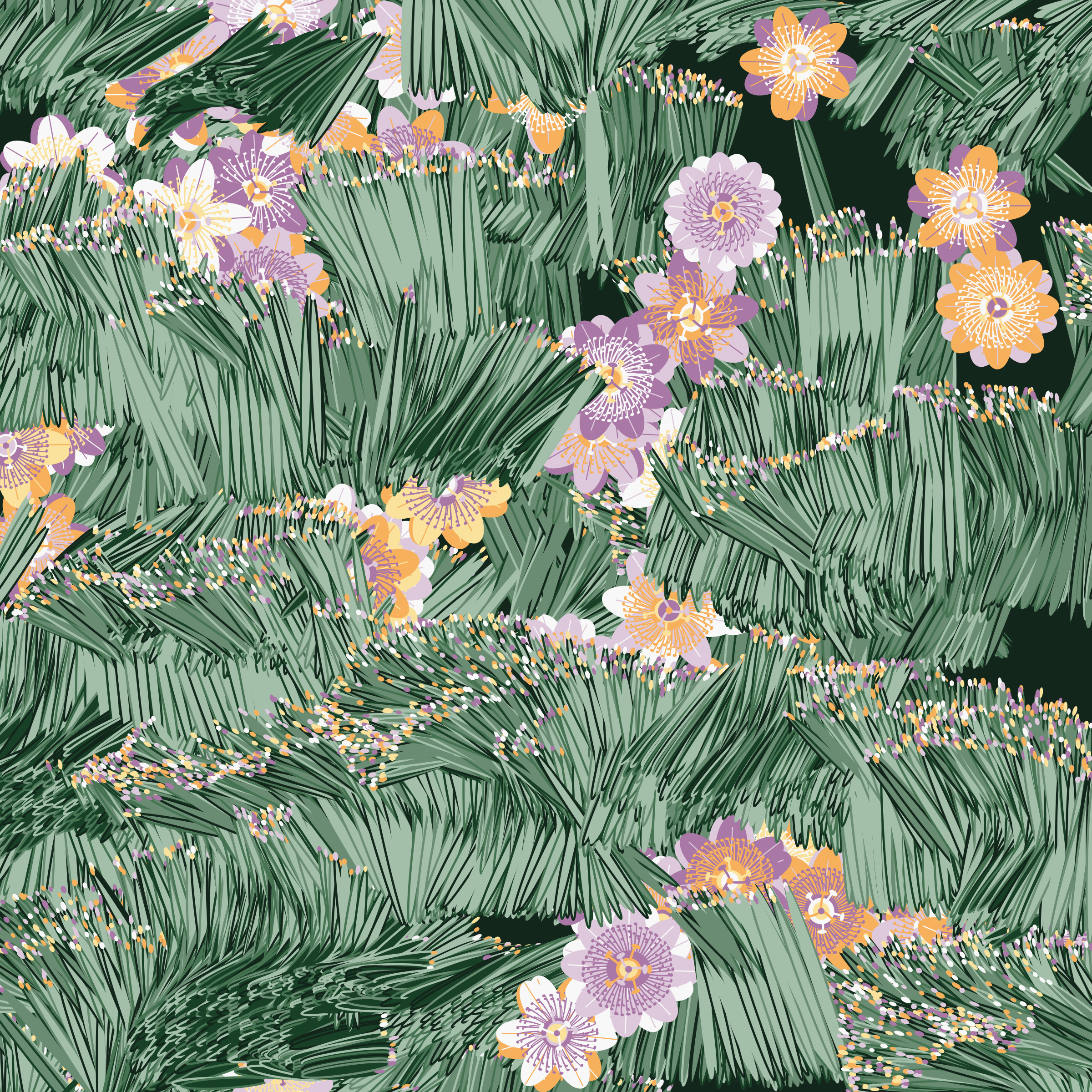 Art Blocks - Art Blocks v2 - Fragments of an Infinite Field #201 - NFT # 159000201