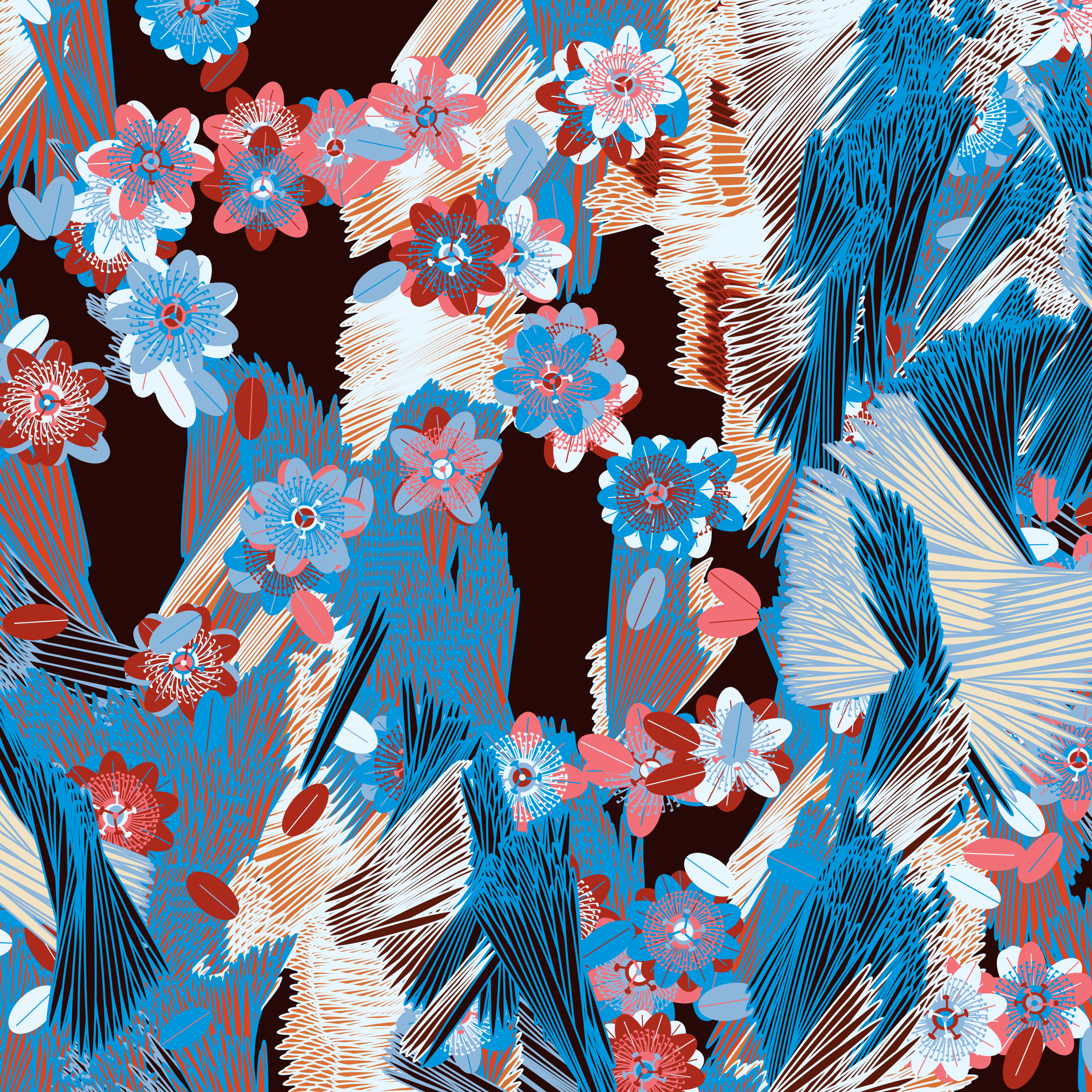 Art Blocks - Art Blocks v2 - Fragments of an Infinite Field #202 - NFT # 159000202