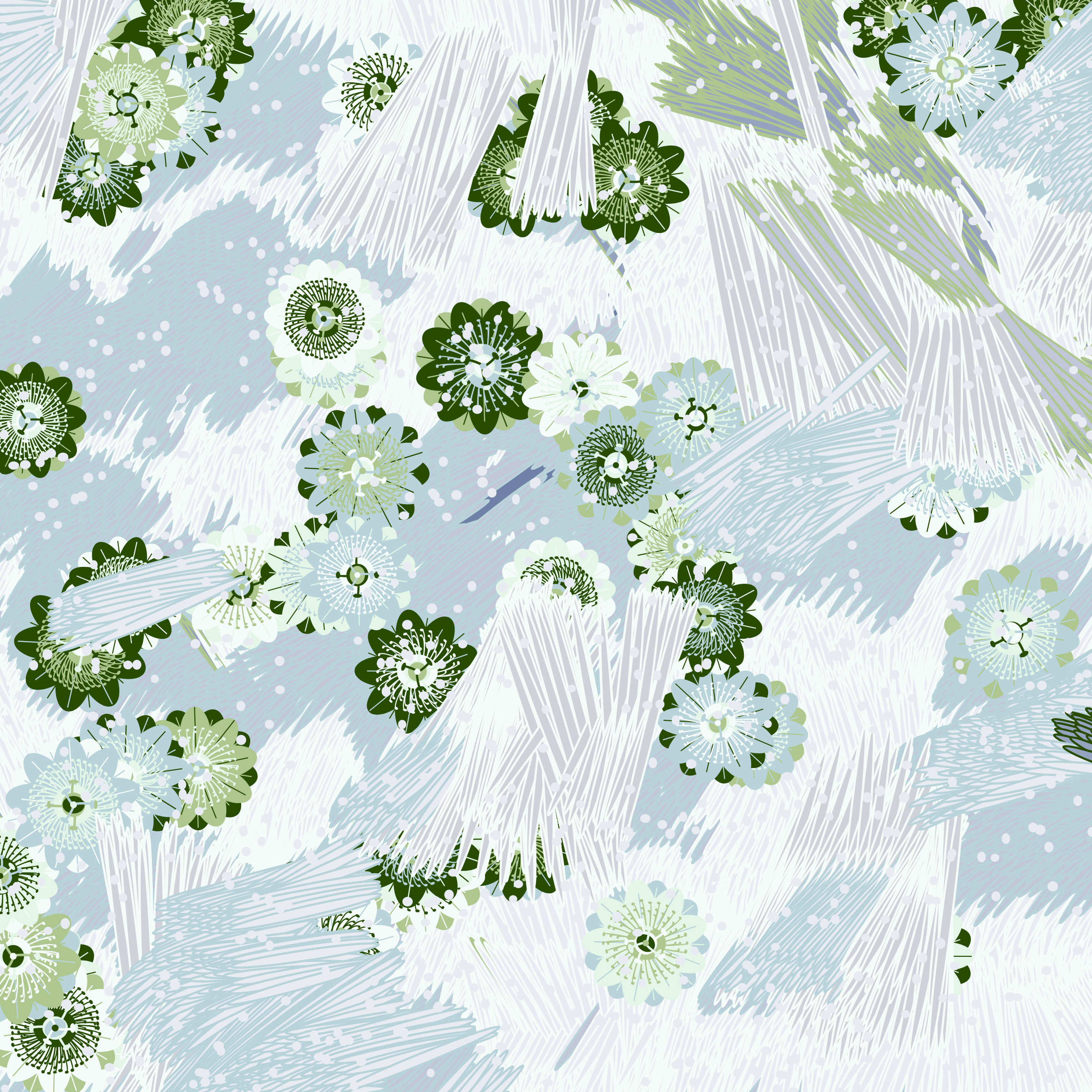 Art Blocks - Art Blocks v2 - Fragments of an Infinite Field #205 - NFT # 159000205