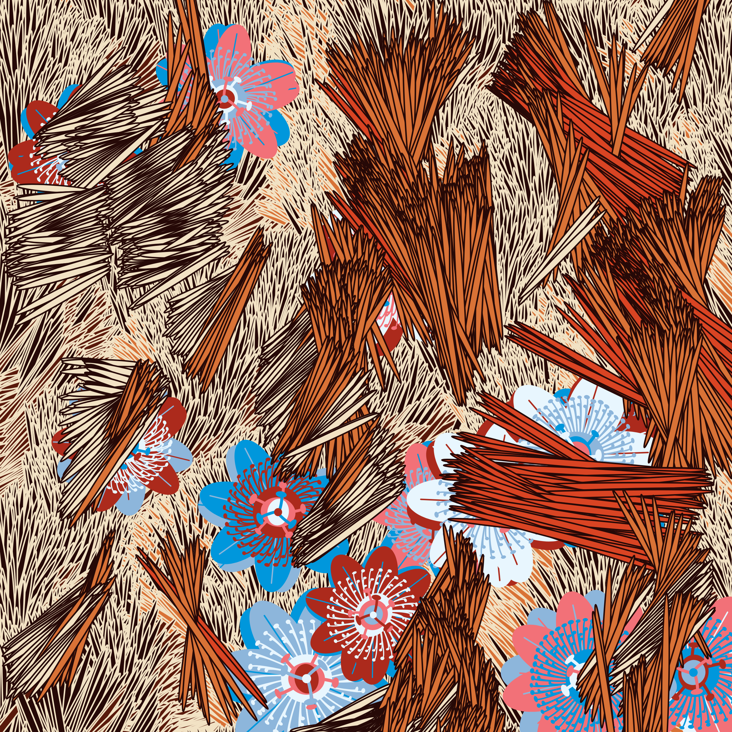 Art Blocks - Art Blocks v2 - Fragments of an Infinite Field #290 - NFT # 159000290