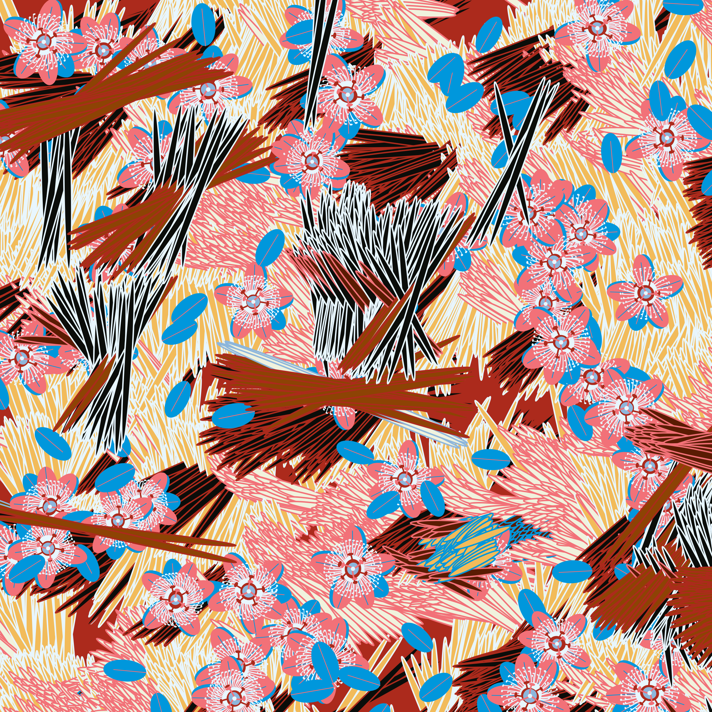 Art Blocks - Art Blocks v2 - Fragments of an Infinite Field #318 - NFT # 159000318