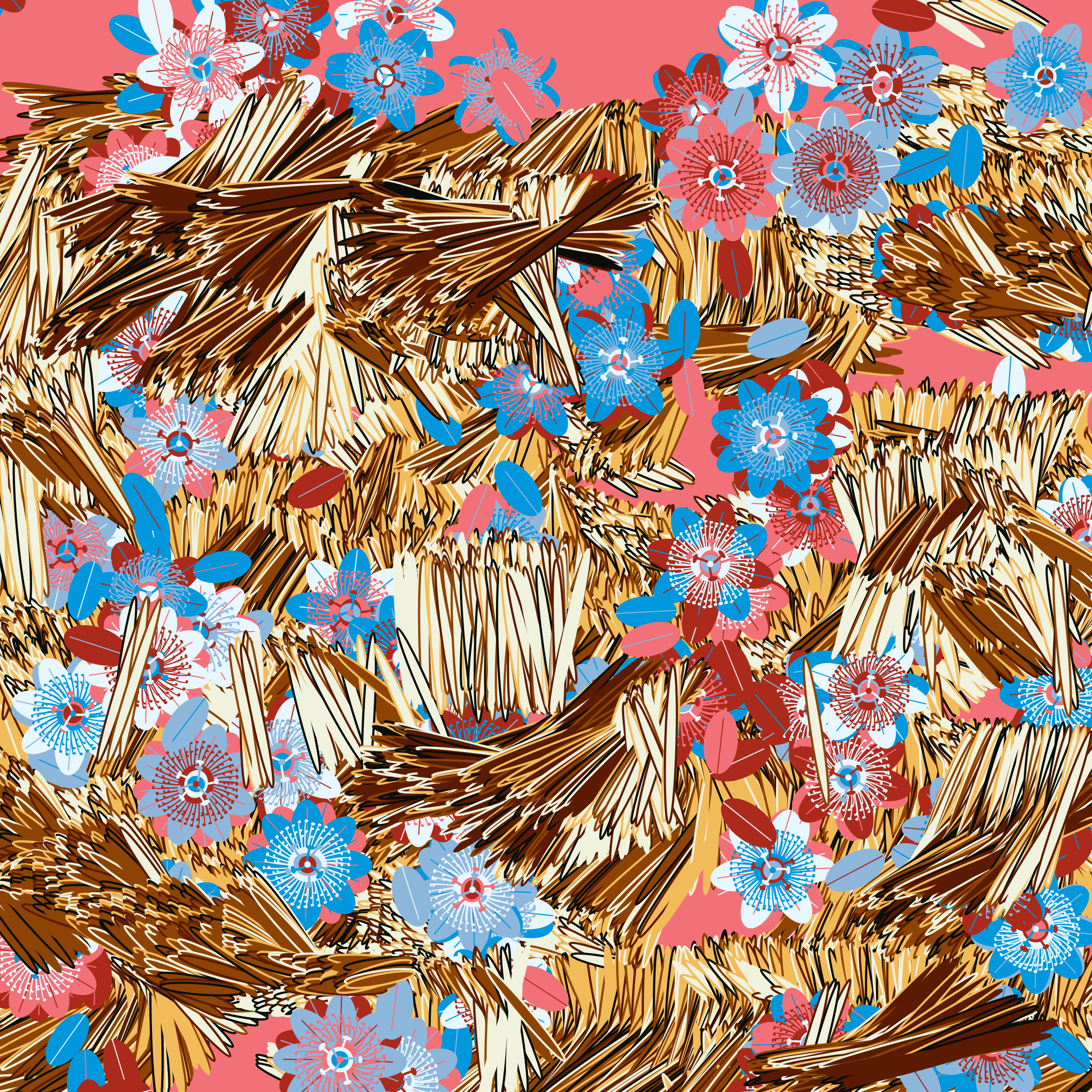 Art Blocks - Art Blocks v2 - Fragments of an Infinite Field #338 - NFT # 159000338