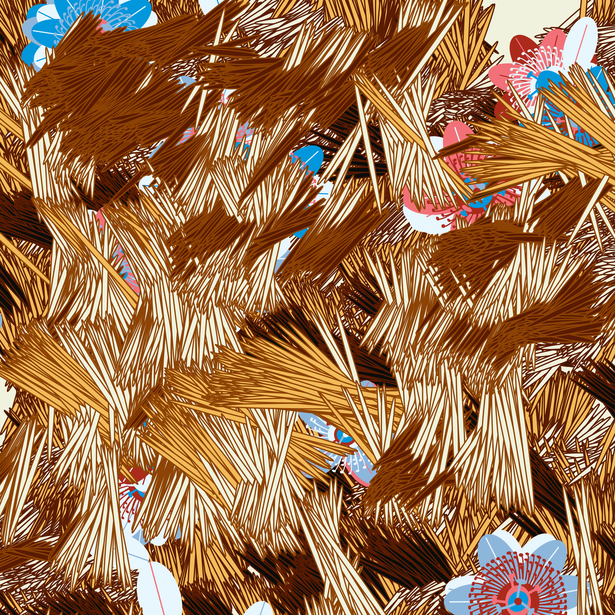 Art Blocks - Art Blocks v2 - Fragments of an Infinite Field #377 - NFT # 159000377