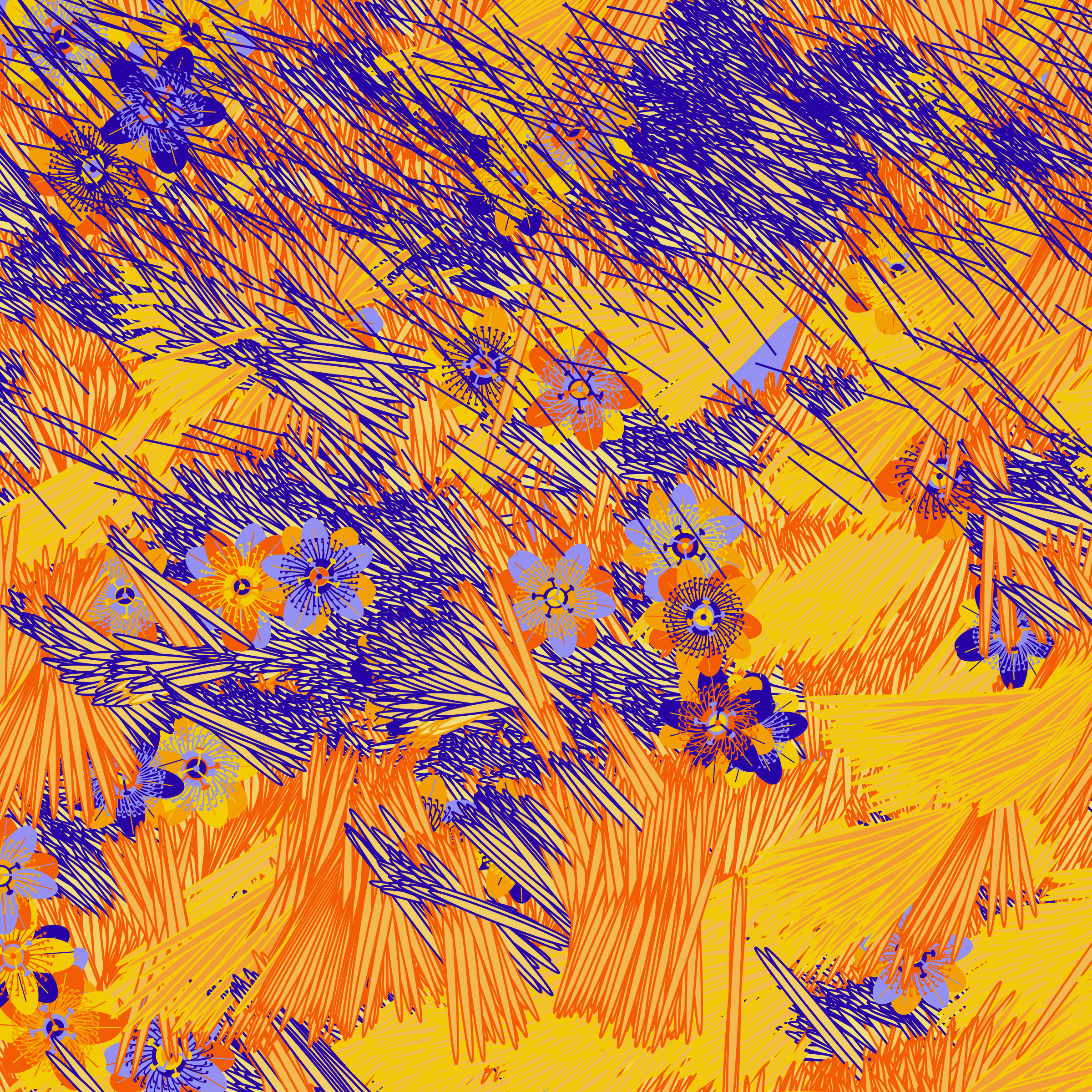 Art Blocks - Art Blocks v2 - Fragments of an Infinite Field #383 - NFT # 159000383