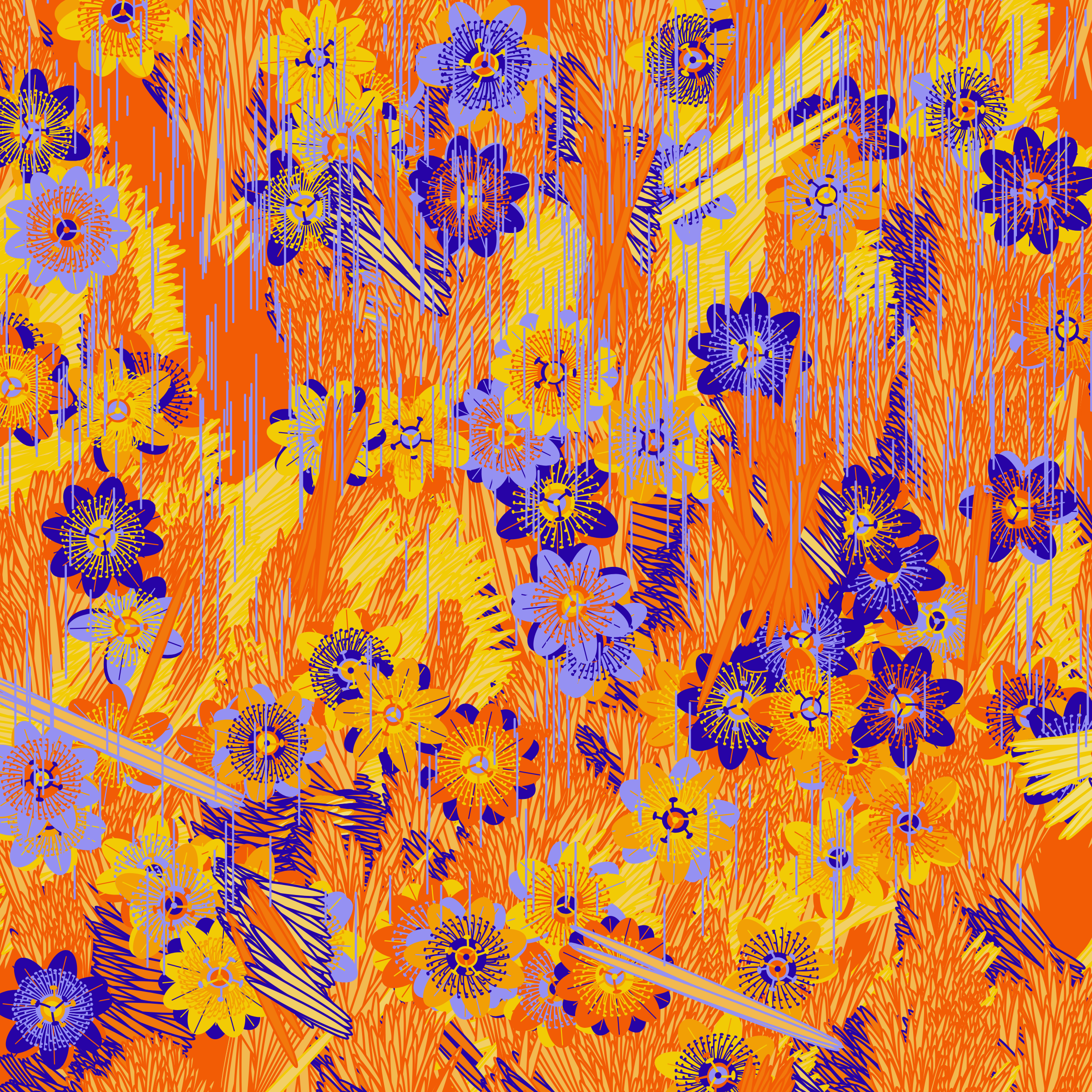 Art Blocks - Art Blocks v2 - Fragments of an Infinite Field #401 - NFT # 159000401