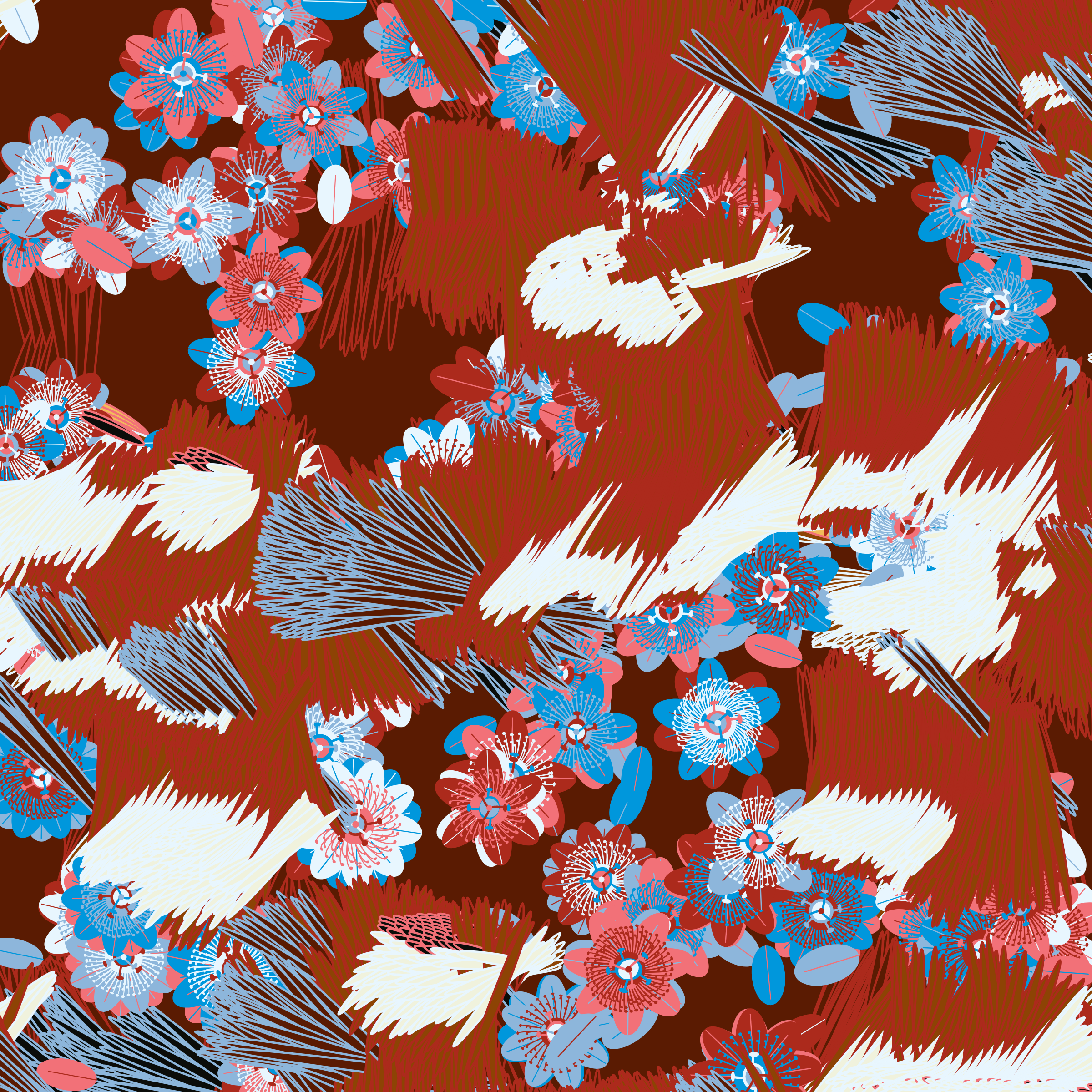 Art Blocks - Art Blocks v2 - Fragments of an Infinite Field #445 - NFT # 159000445