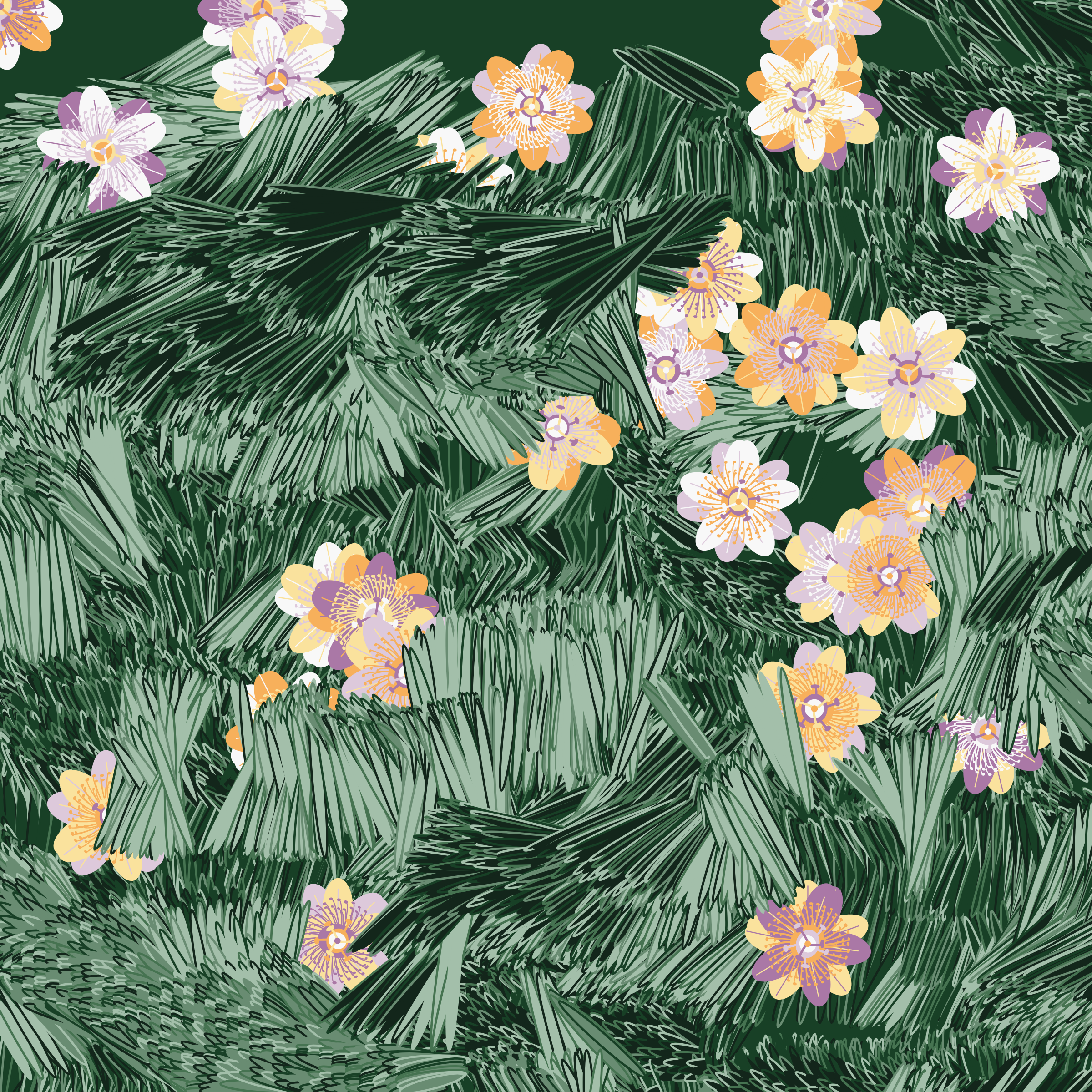 Art Blocks - Art Blocks v2 - Fragments of an Infinite Field #448 - NFT # 159000448