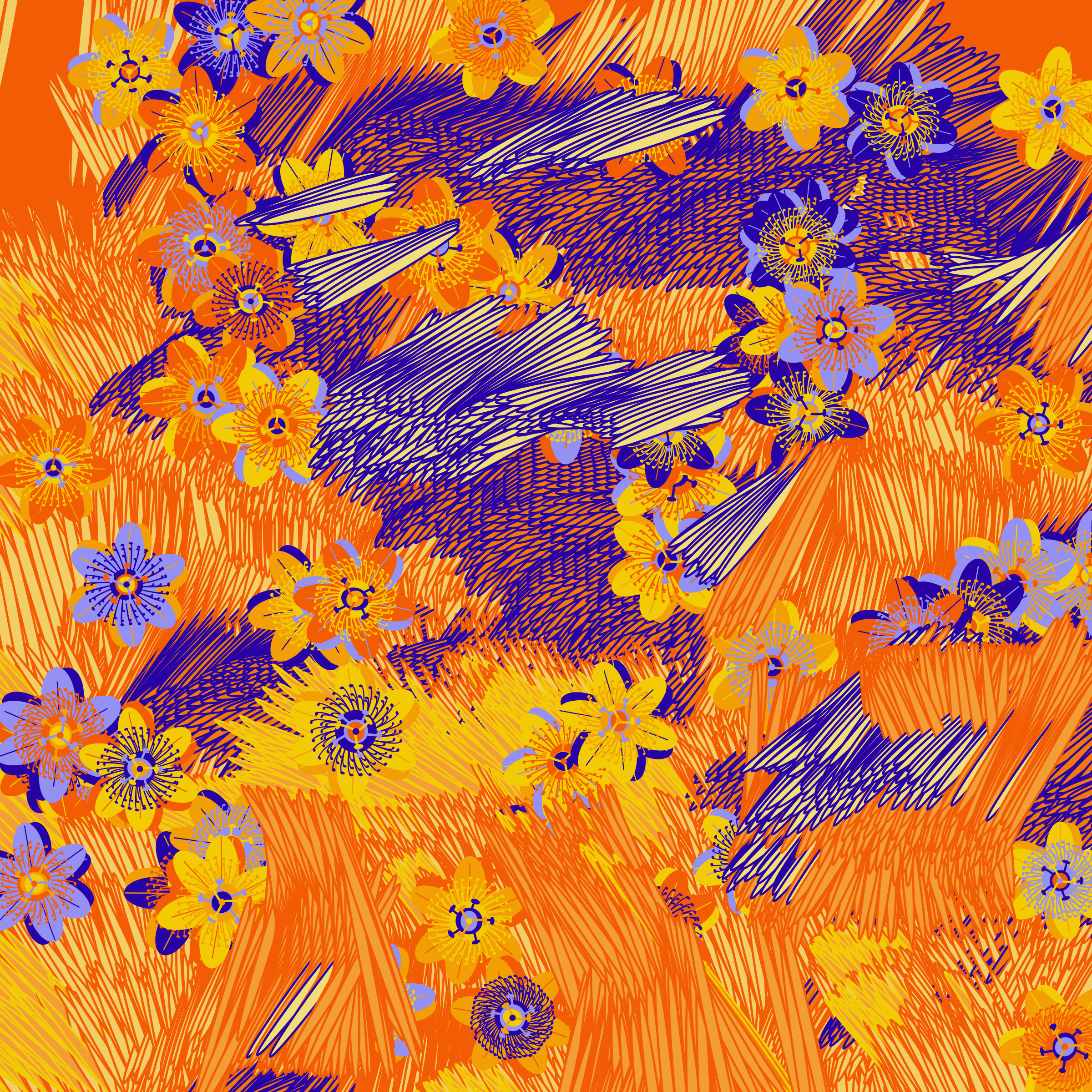 Art Blocks - Art Blocks v2 - Fragments of an Infinite Field #481 - NFT # 159000481