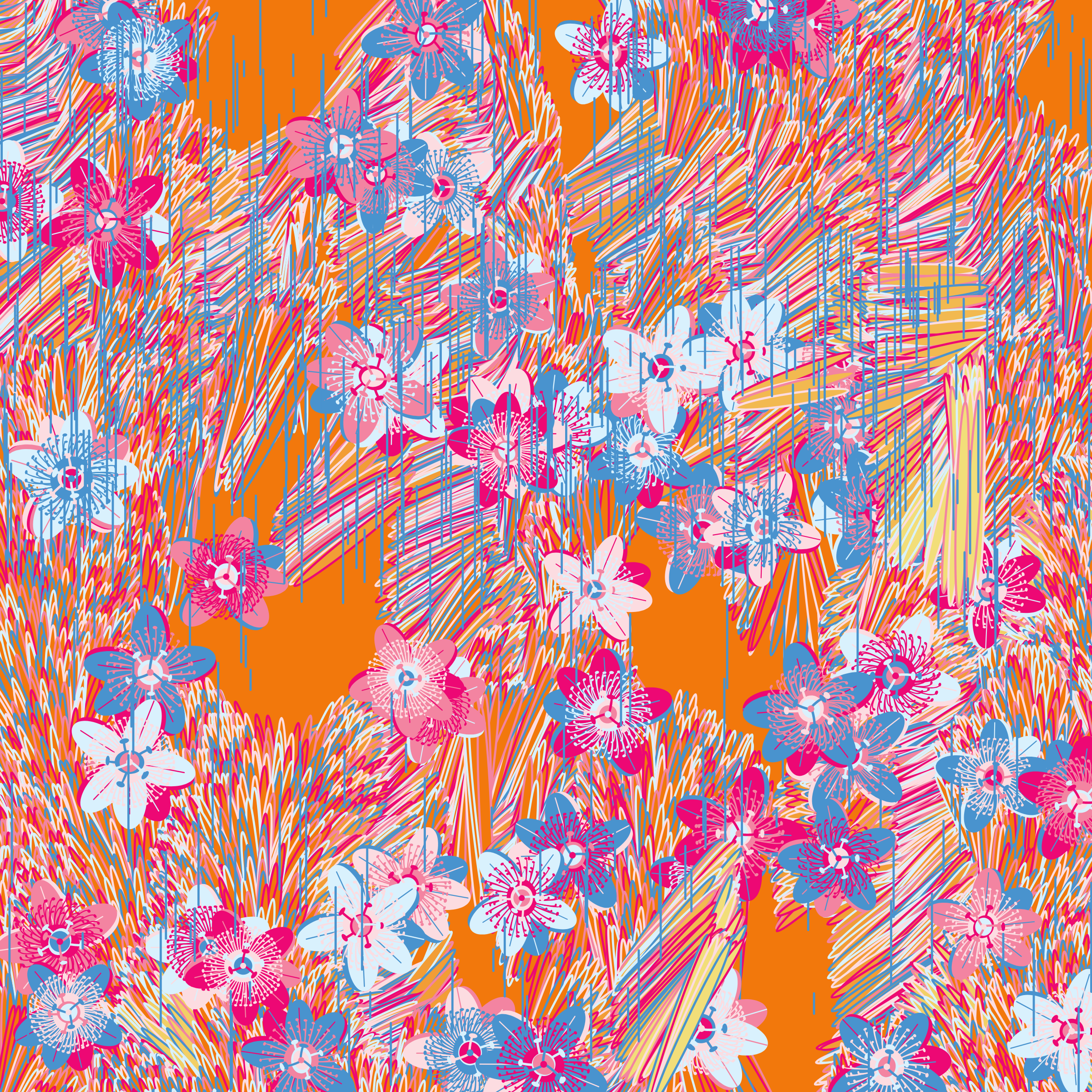 Art Blocks - Art Blocks v2 - Fragments of an Infinite Field #502 - NFT # 159000502