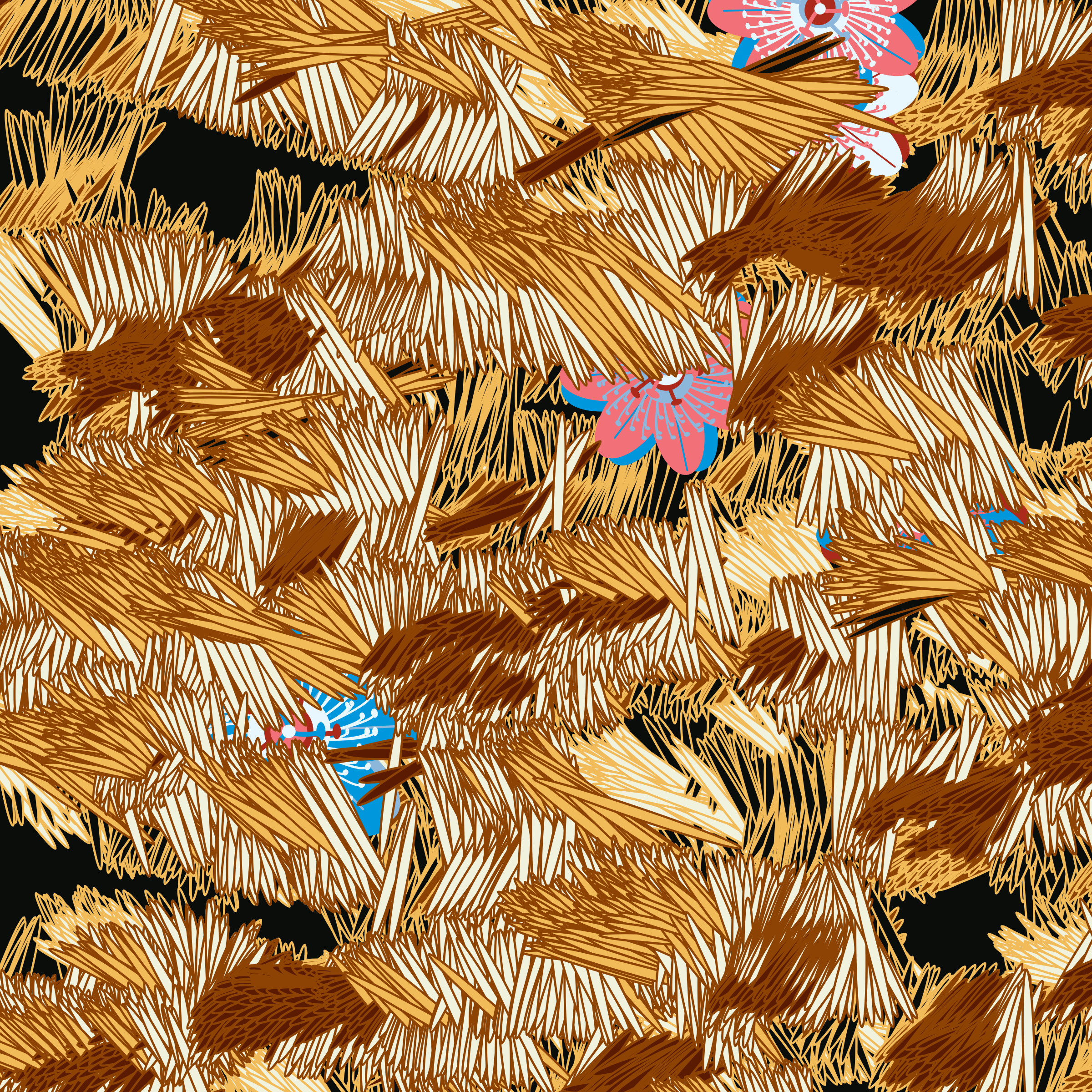 Art Blocks - Art Blocks v2 - Fragments of an Infinite Field #539 - NFT # 159000539