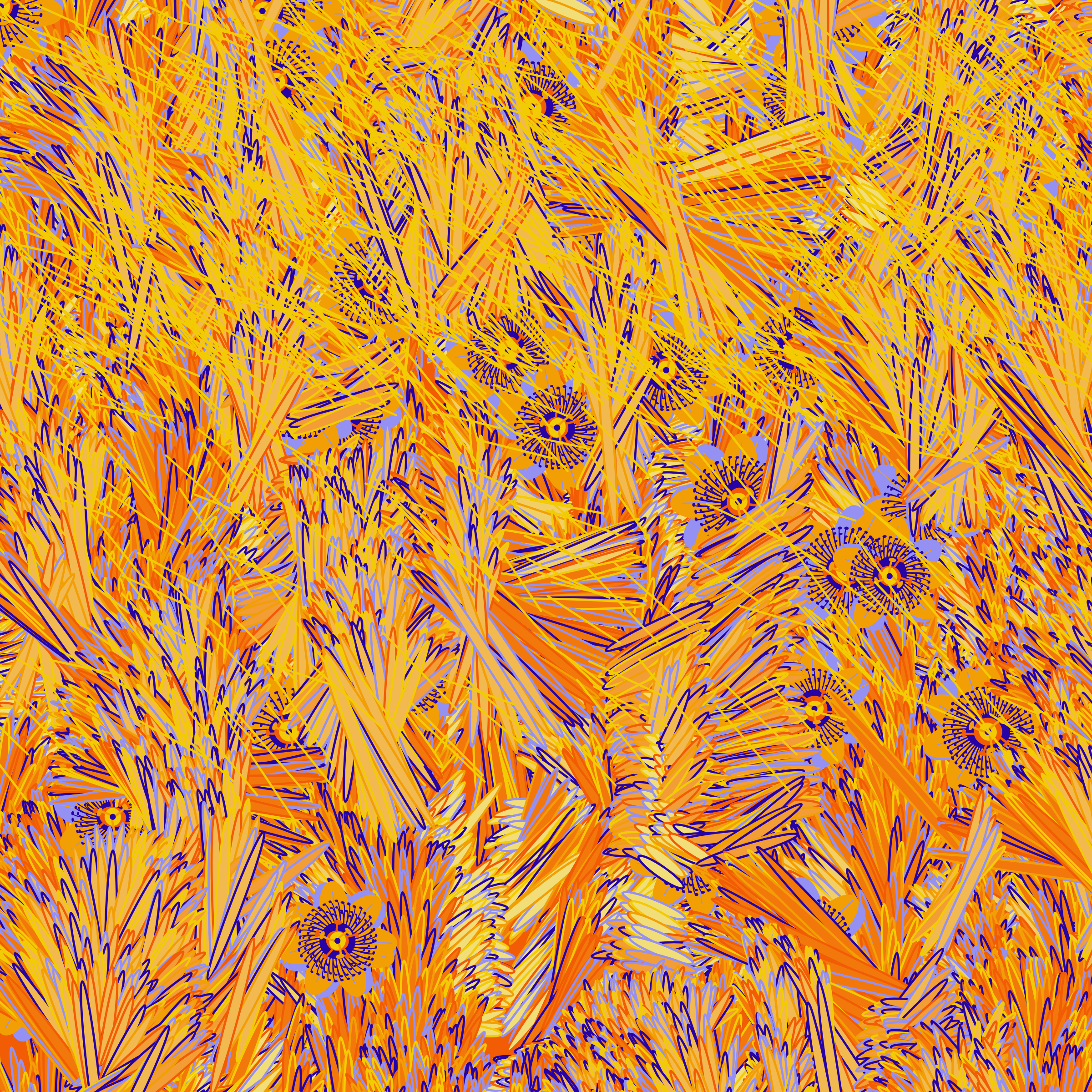 Art Blocks - Art Blocks v2 - Fragments of an Infinite Field #552 - NFT # 159000552