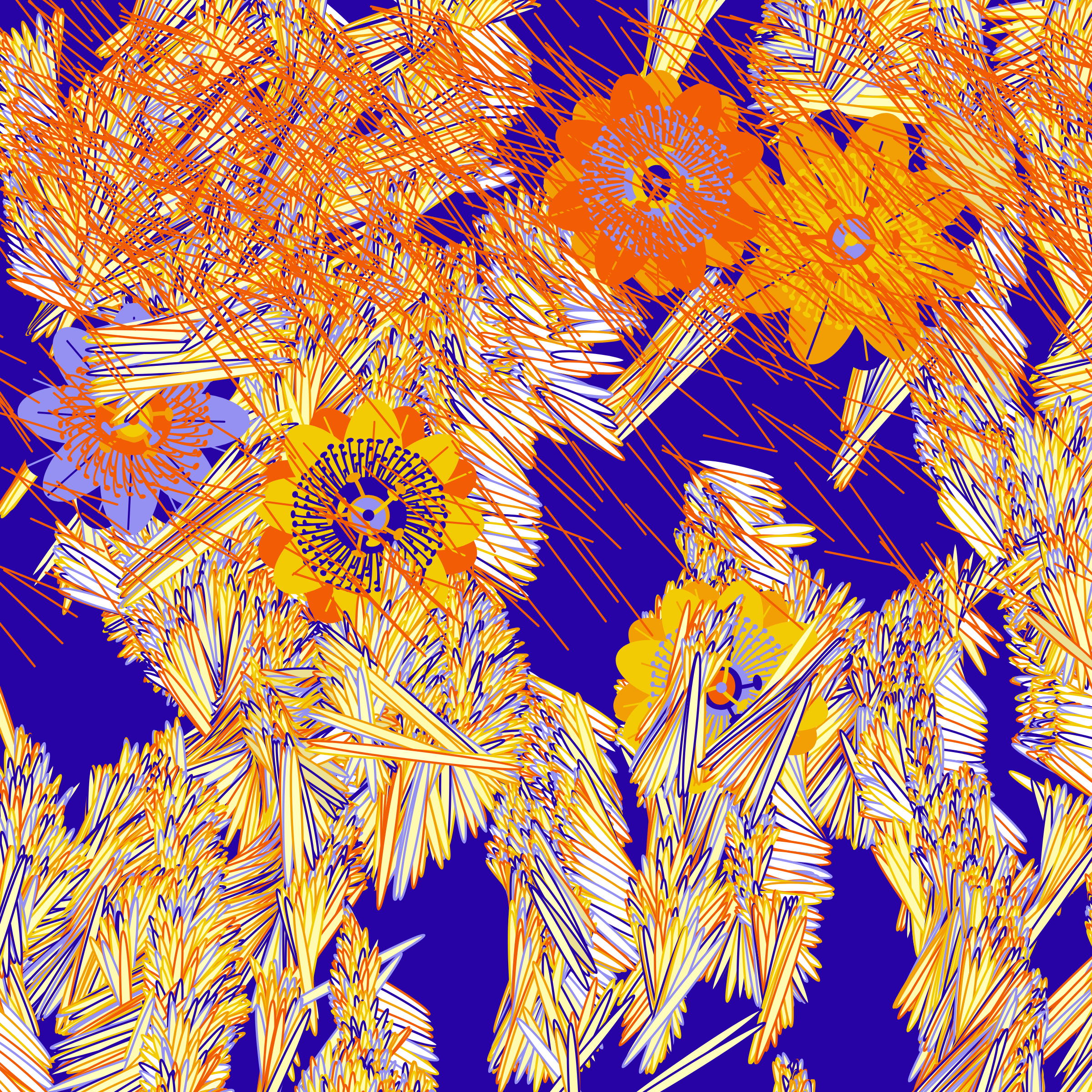 Art Blocks - Art Blocks v2 - Fragments of an Infinite Field #584 - NFT # 159000584