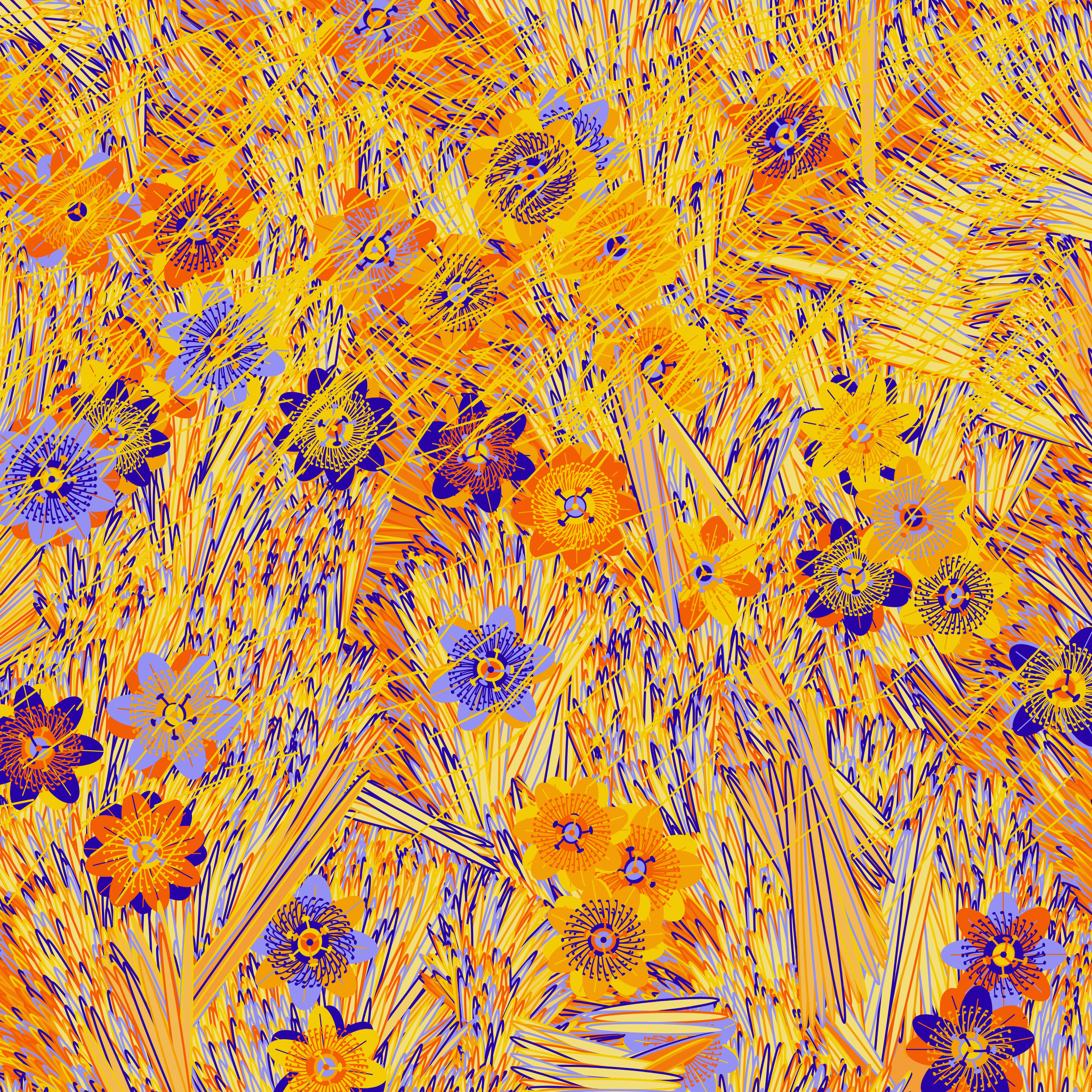 Art Blocks - Art Blocks v2 - Fragments of an Infinite Field #687 - NFT # 159000687