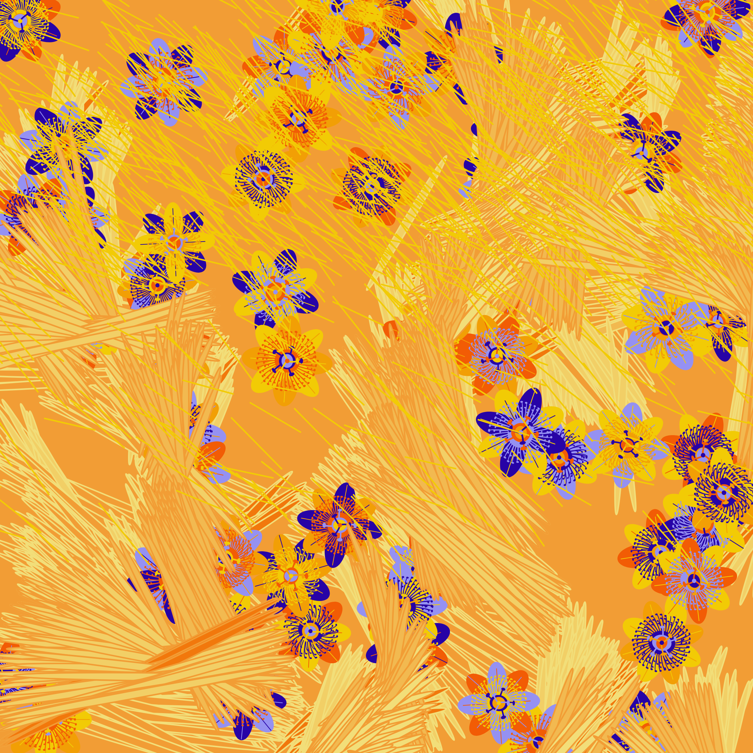 Art Blocks - Art Blocks v2 - Fragments of an Infinite Field #691 - NFT # 159000691