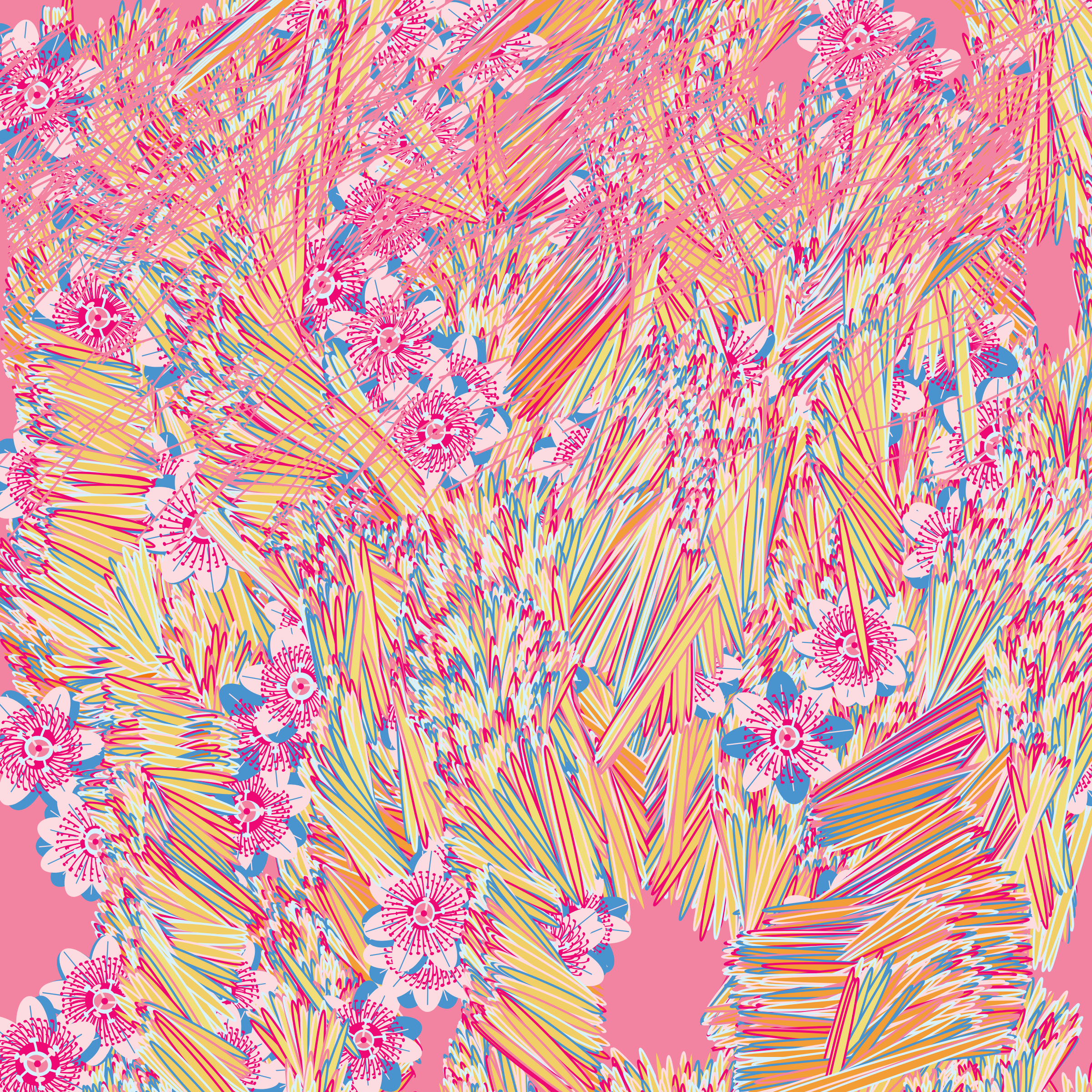 Art Blocks - Art Blocks v2 - Fragments of an Infinite Field #702 - NFT # 159000702