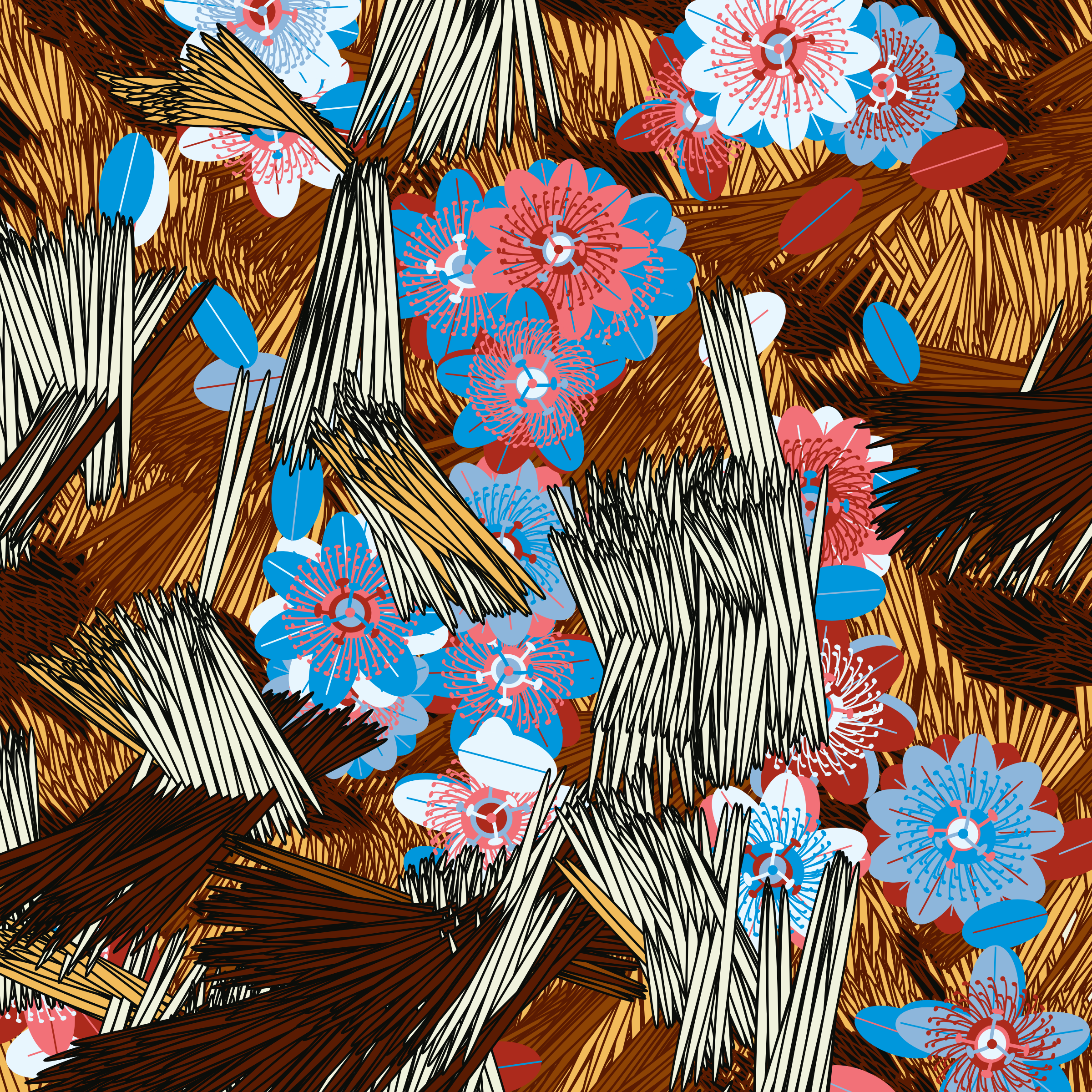 Art Blocks - Art Blocks v2 - Fragments of an Infinite Field #704 - NFT # 159000704