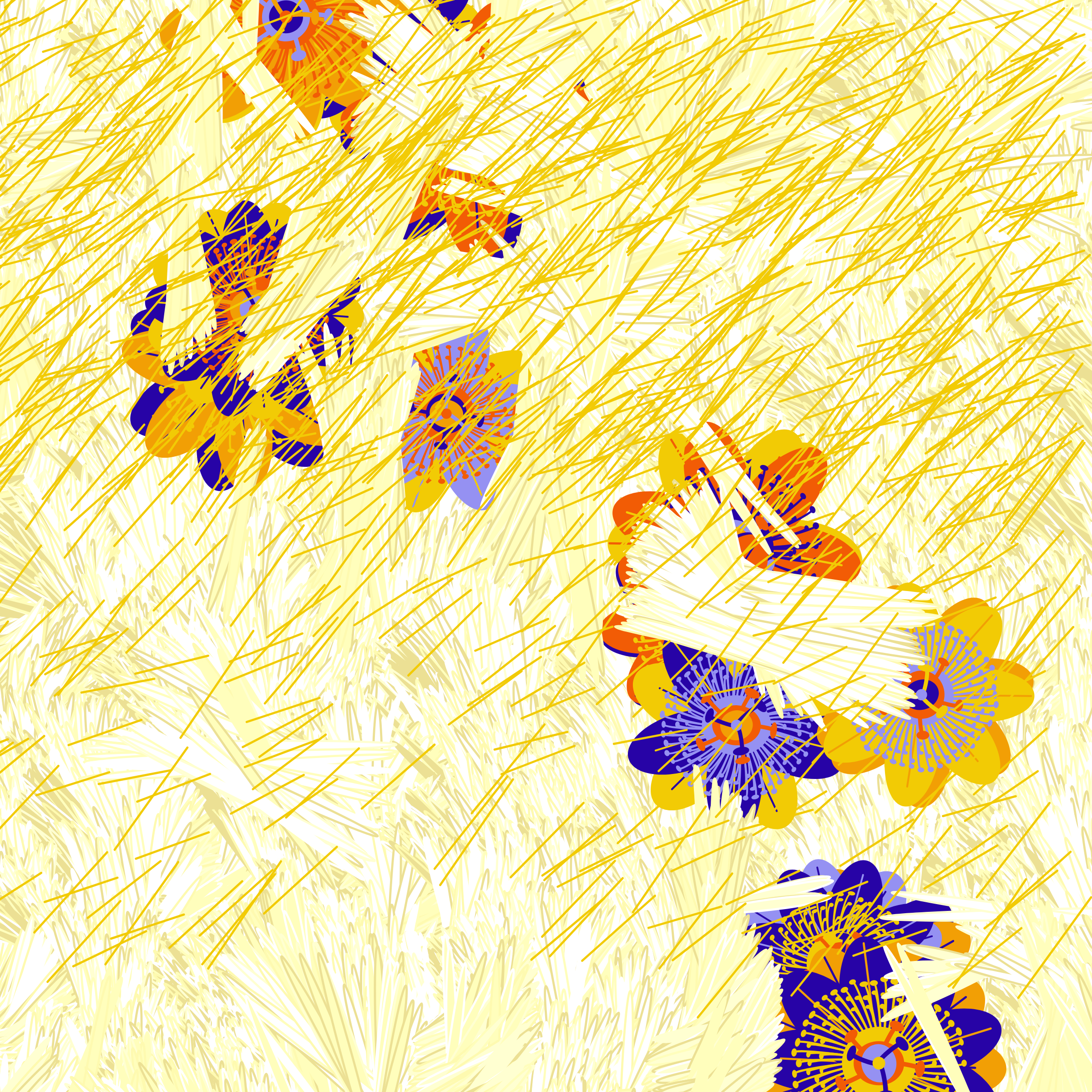 Art Blocks - Art Blocks v2 - Fragments of an Infinite Field #732 - NFT # 159000732