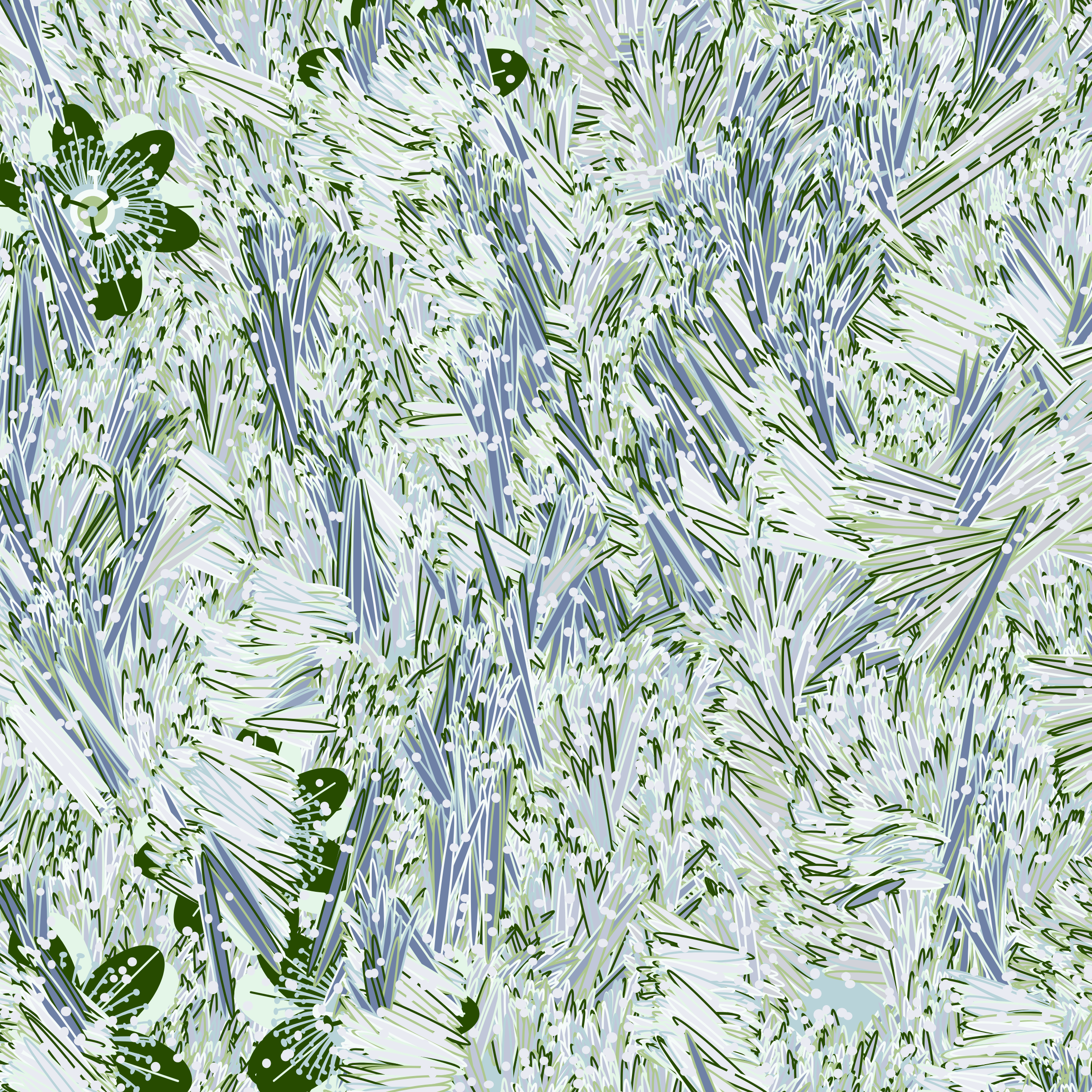 Art Blocks - Art Blocks v2 - Fragments of an Infinite Field #735 - NFT # 159000735