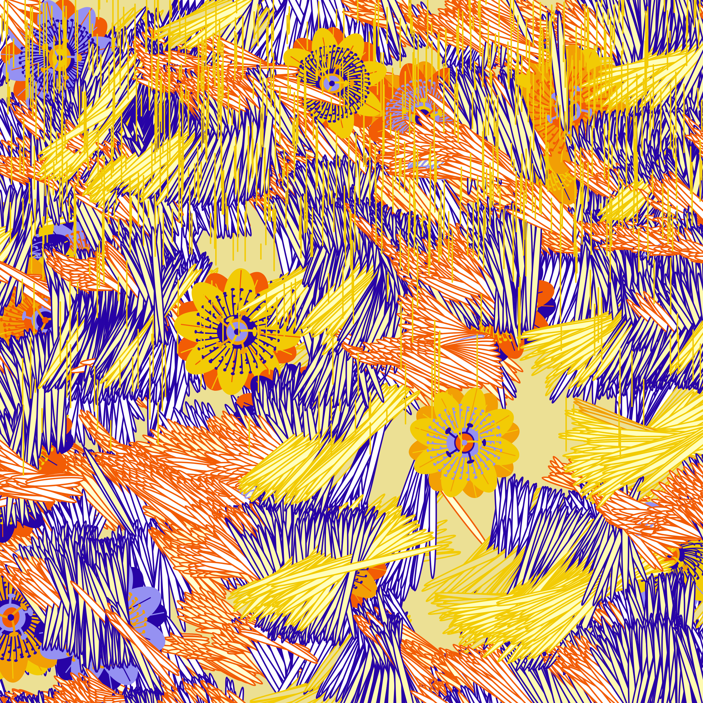 Art Blocks - Art Blocks v2 - Fragments of an Infinite Field #788 - NFT # 159000788