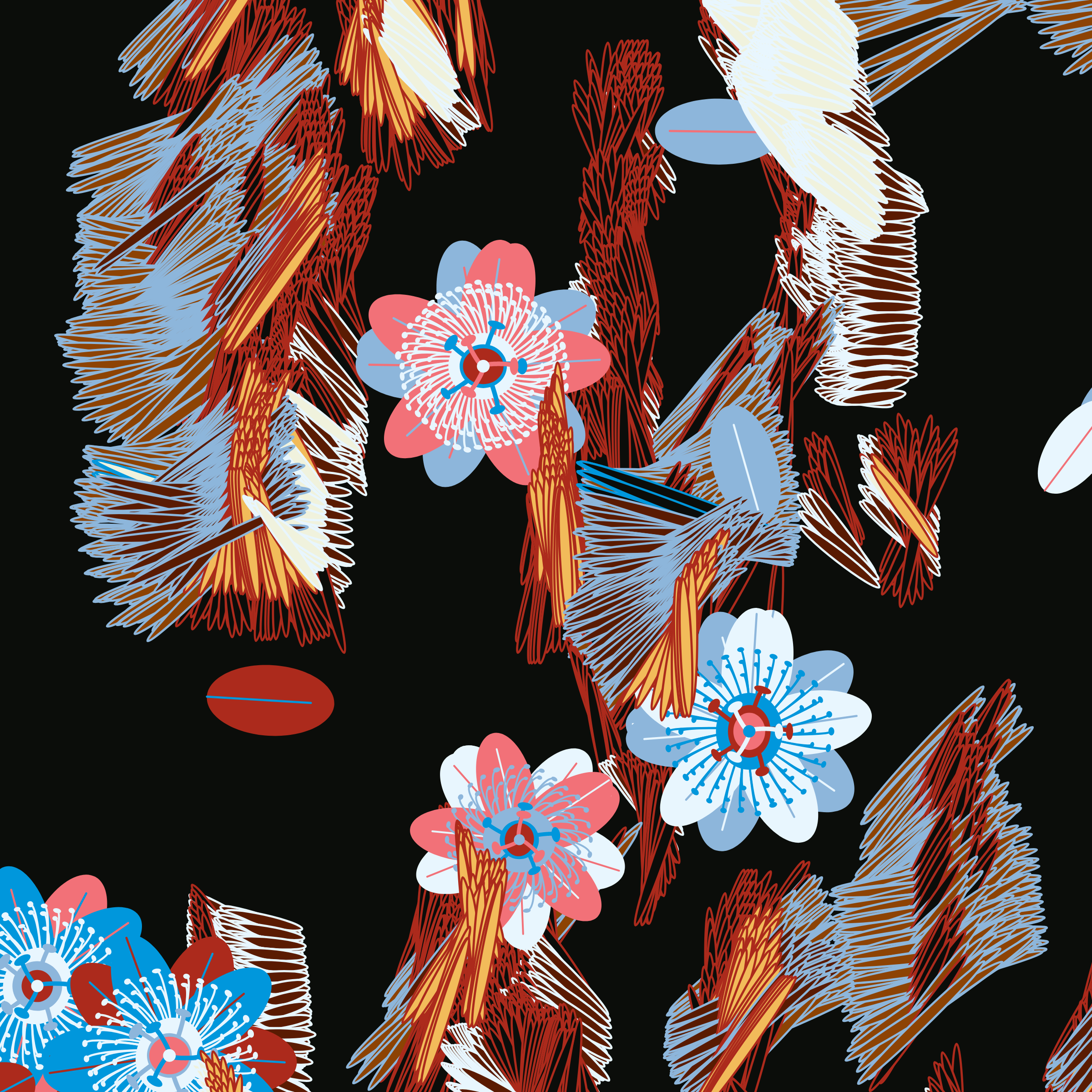 Art Blocks - Art Blocks v2 - Fragments of an Infinite Field #800 - NFT # 159000800