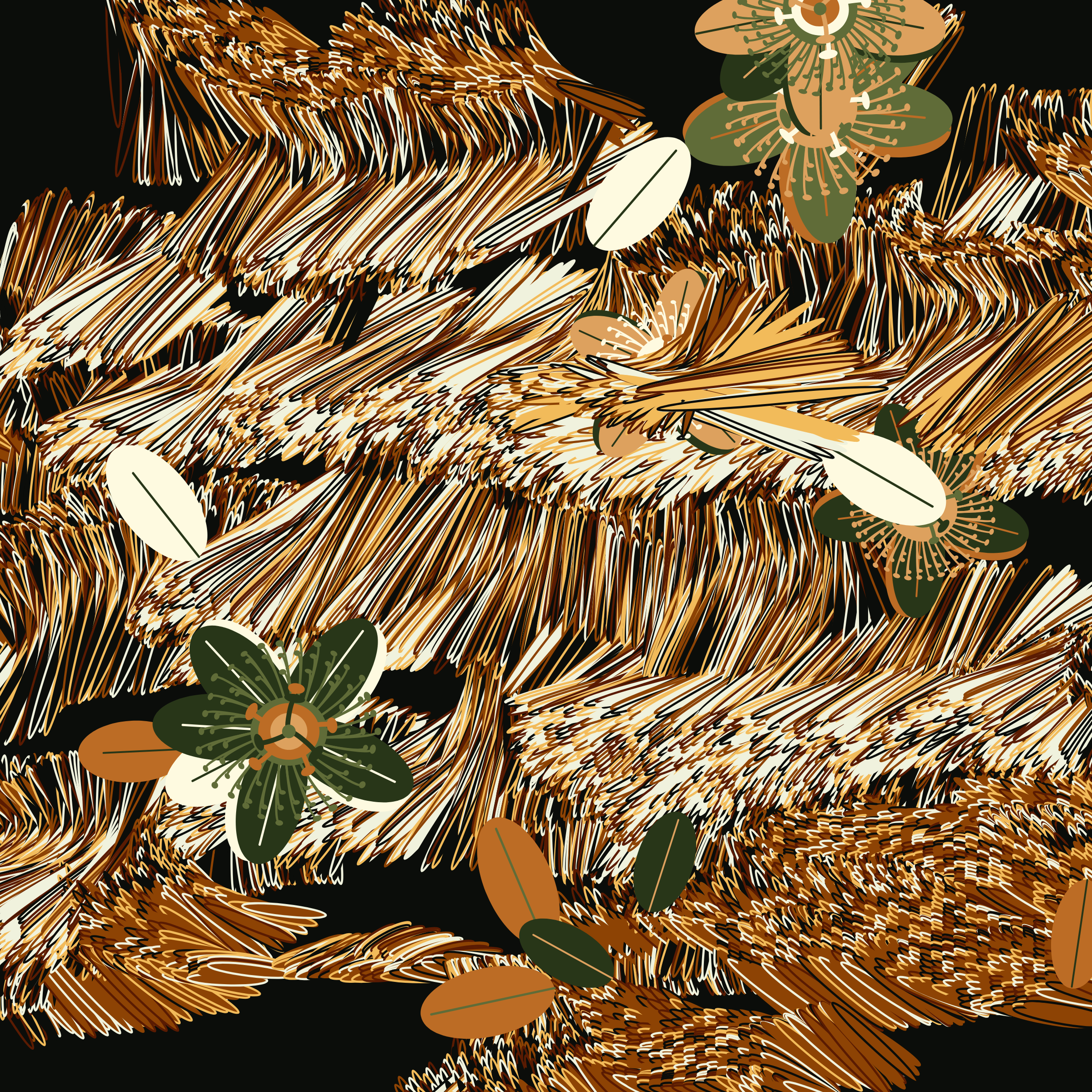 Art Blocks - Art Blocks v2 - Fragments of an Infinite Field #825 - NFT # 159000825