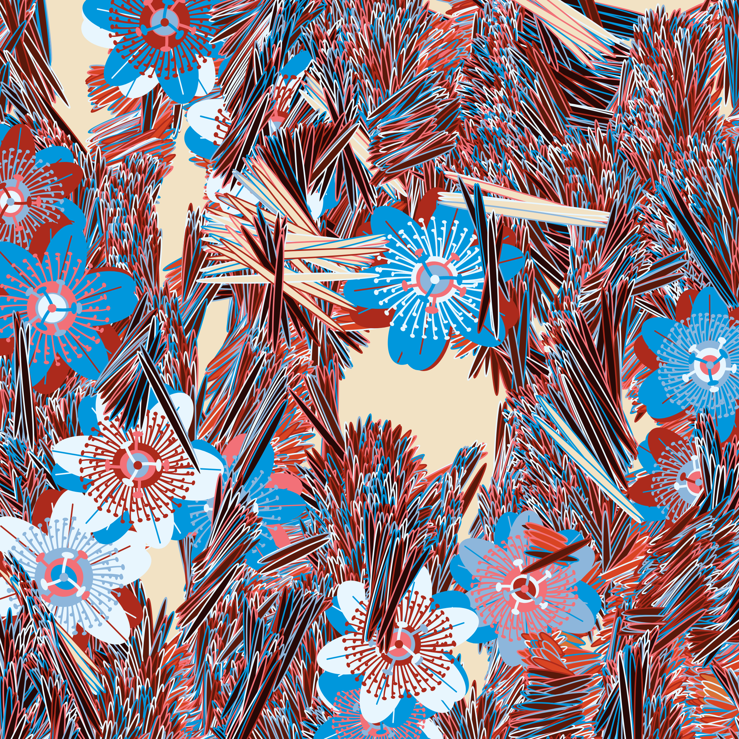 Art Blocks - Art Blocks v2 - Fragments of an Infinite Field #832 - NFT # 159000832