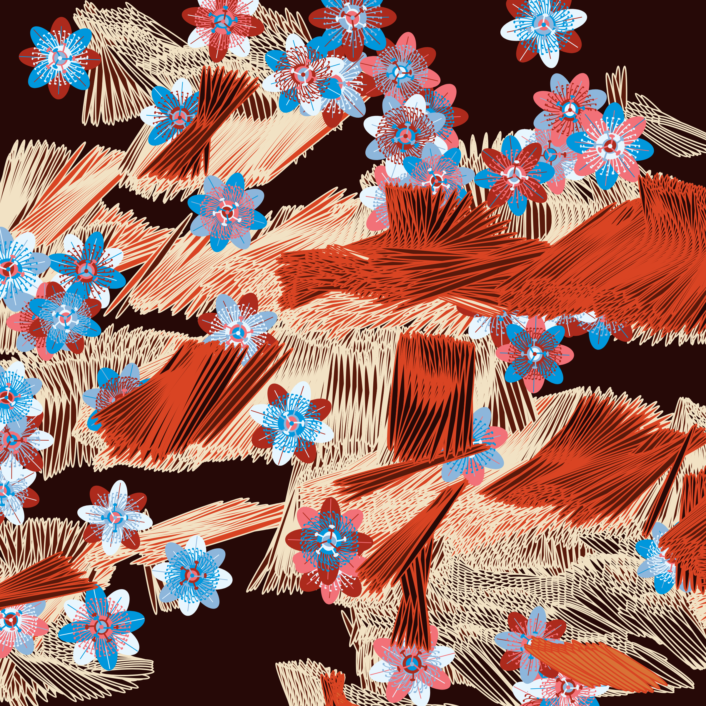 Art Blocks - Art Blocks v2 - Fragments of an Infinite Field #884 - NFT # 159000884