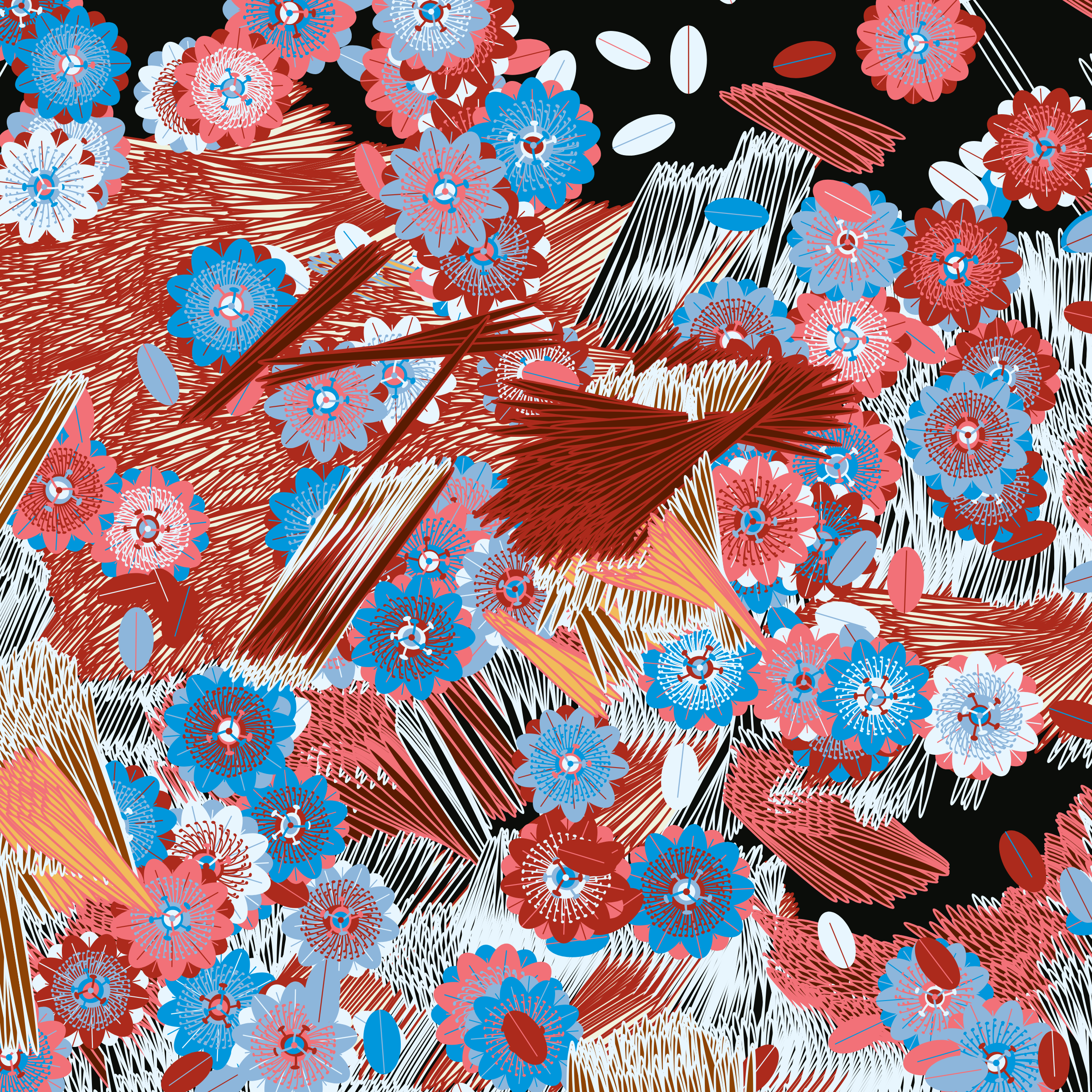 Art Blocks - Art Blocks v2 - Fragments of an Infinite Field #913 - NFT # 159000913