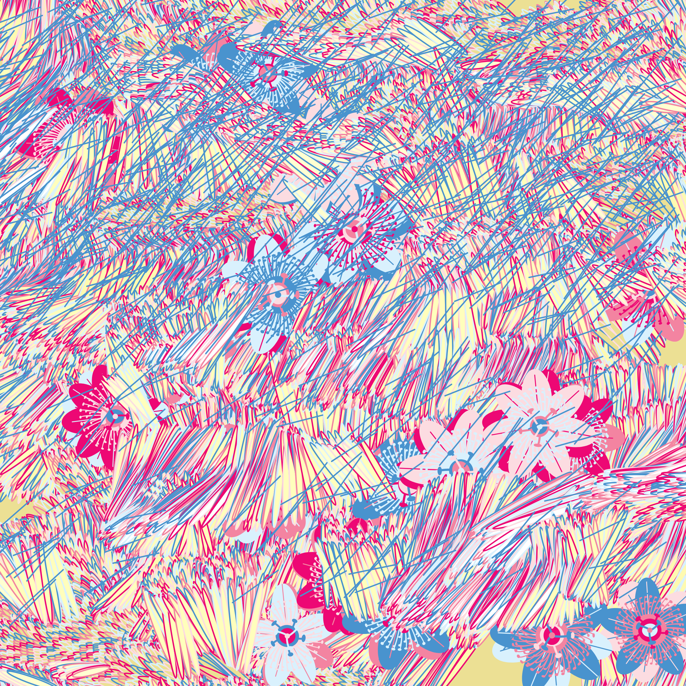 Art Blocks - Art Blocks v2 - Fragments of an Infinite Field #943 - NFT # 159000943