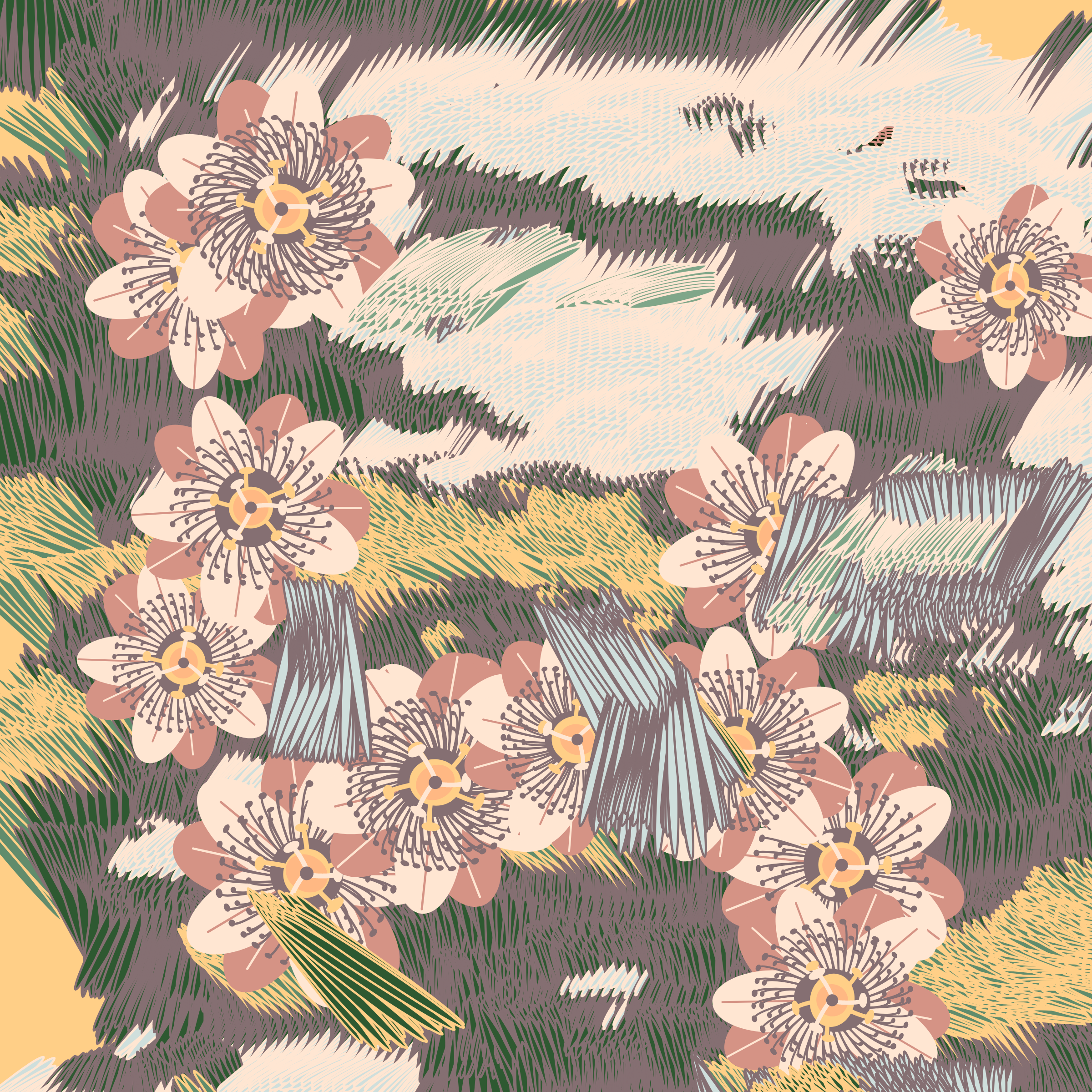 Art Blocks - Art Blocks v2 - Fragments of an Infinite Field #952 - NFT # 159000952