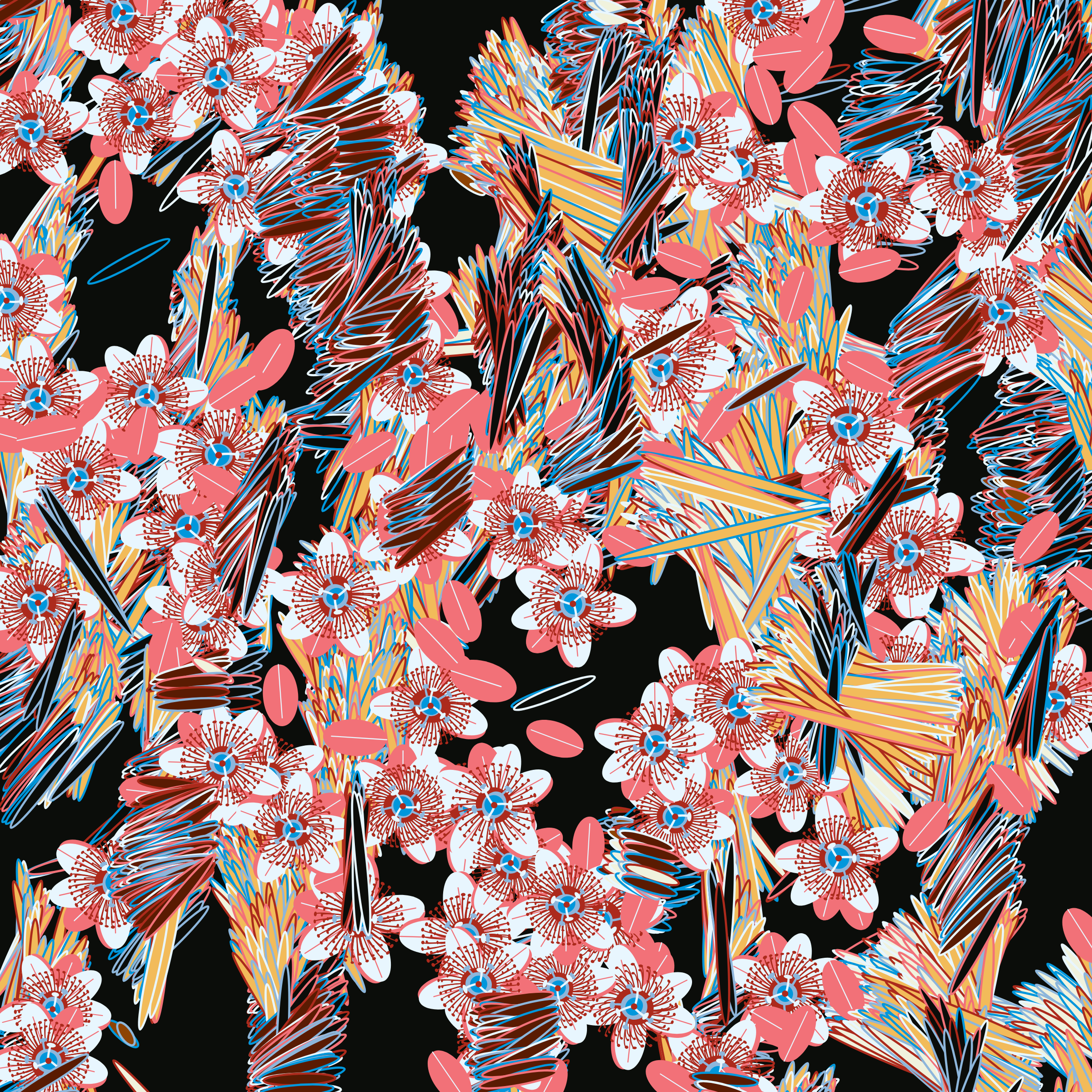 Art Blocks - Art Blocks v2 - Fragments of an Infinite Field #972 - NFT # 159000972