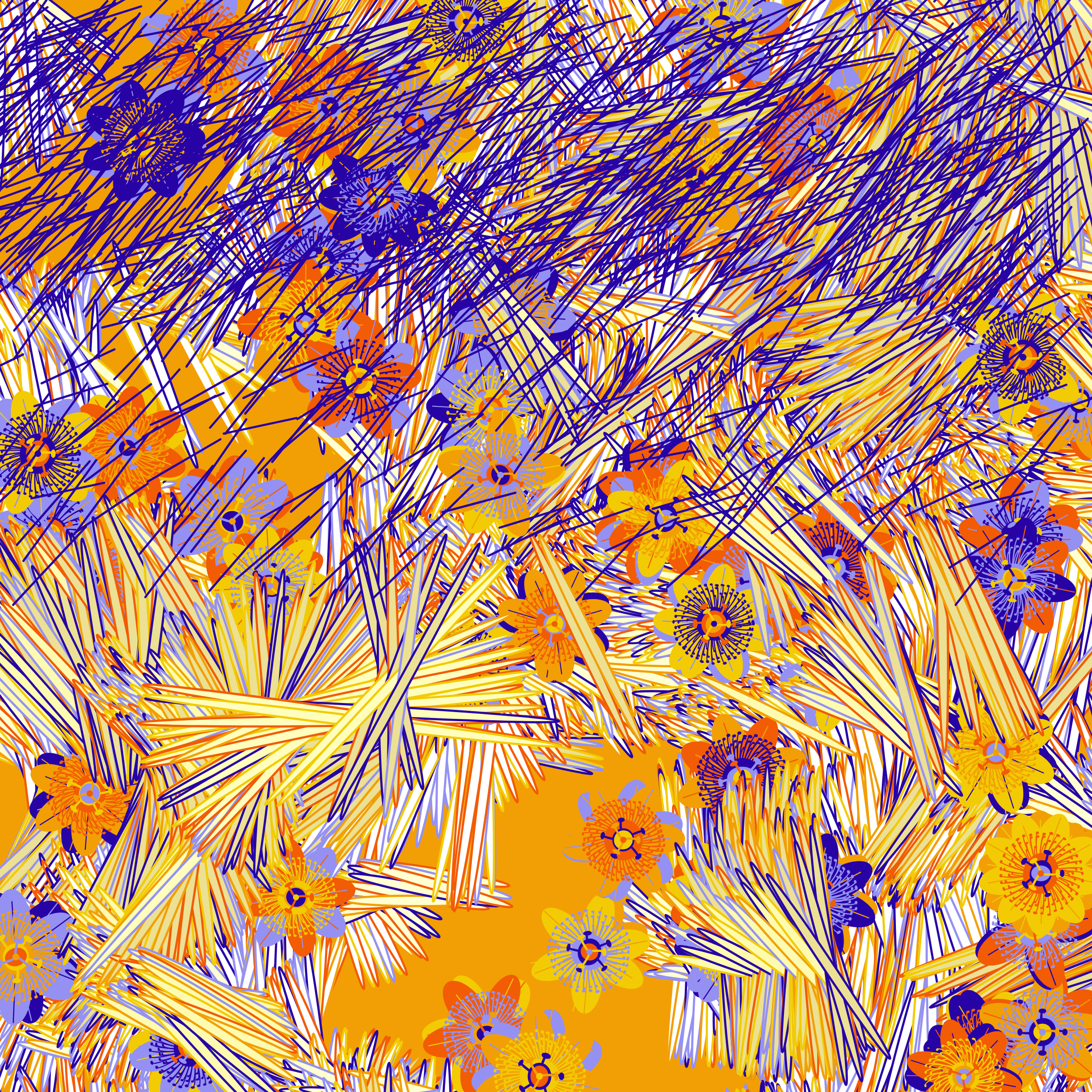 Art Blocks - Art Blocks v2 - Fragments of an Infinite Field #992 - NFT # 159000992